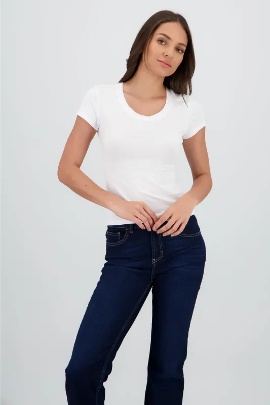 Top manga corta liso sold by Shasa