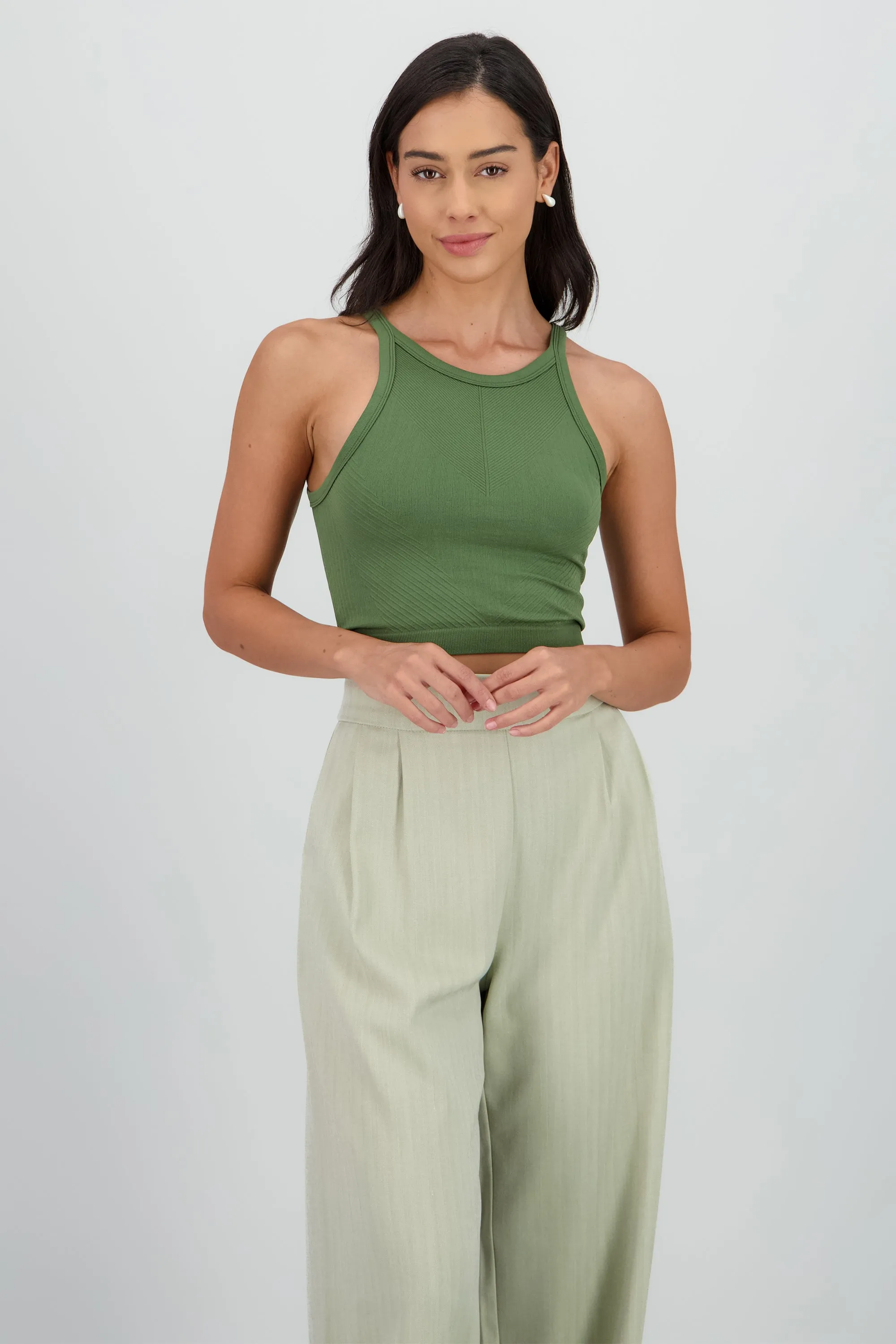 Top sin mangas cuello redondo semaless sold by Shasa product image thumbnail 2