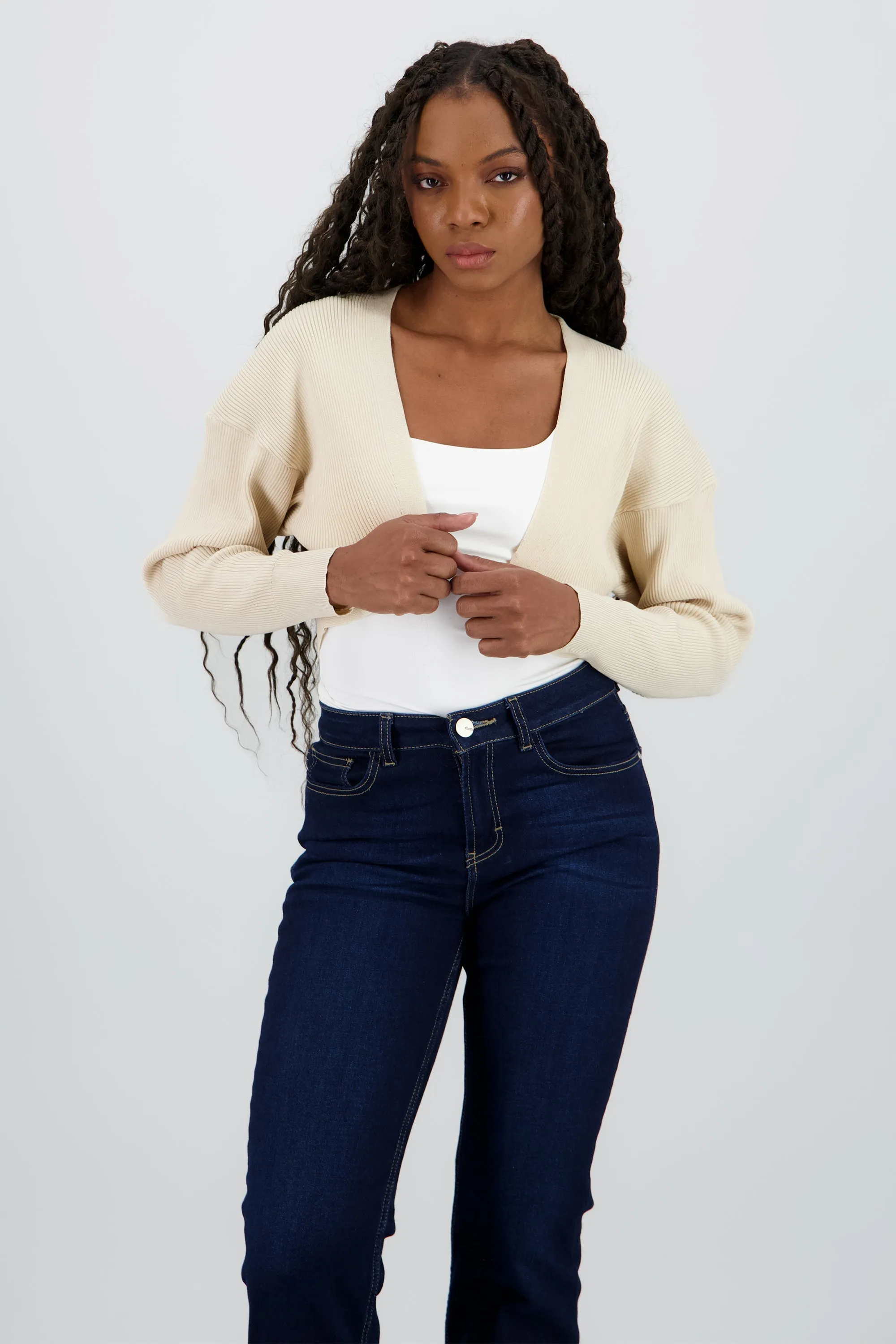 Cardigan tejido sin botones sold by Shasa