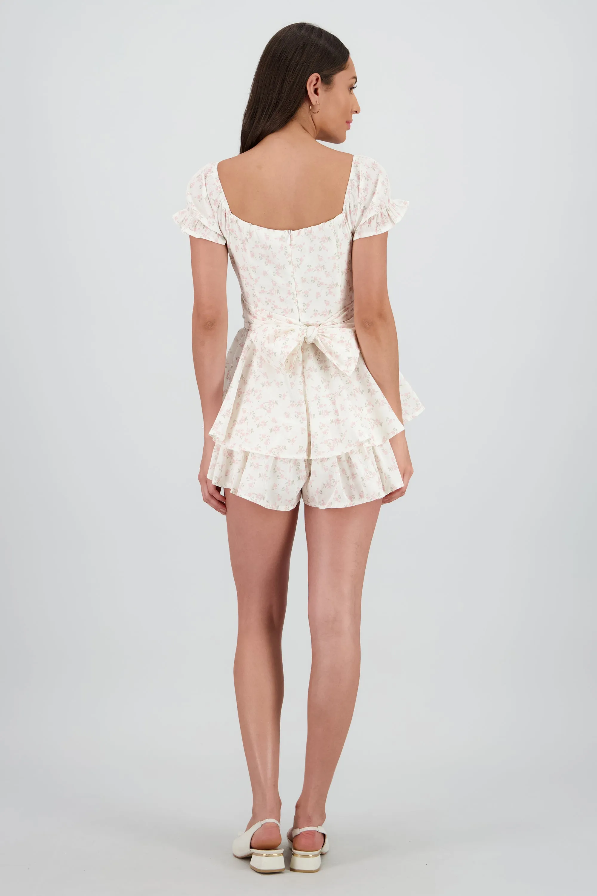 Romper olanes estampado flores sold by Shasa product image thumbnail 4