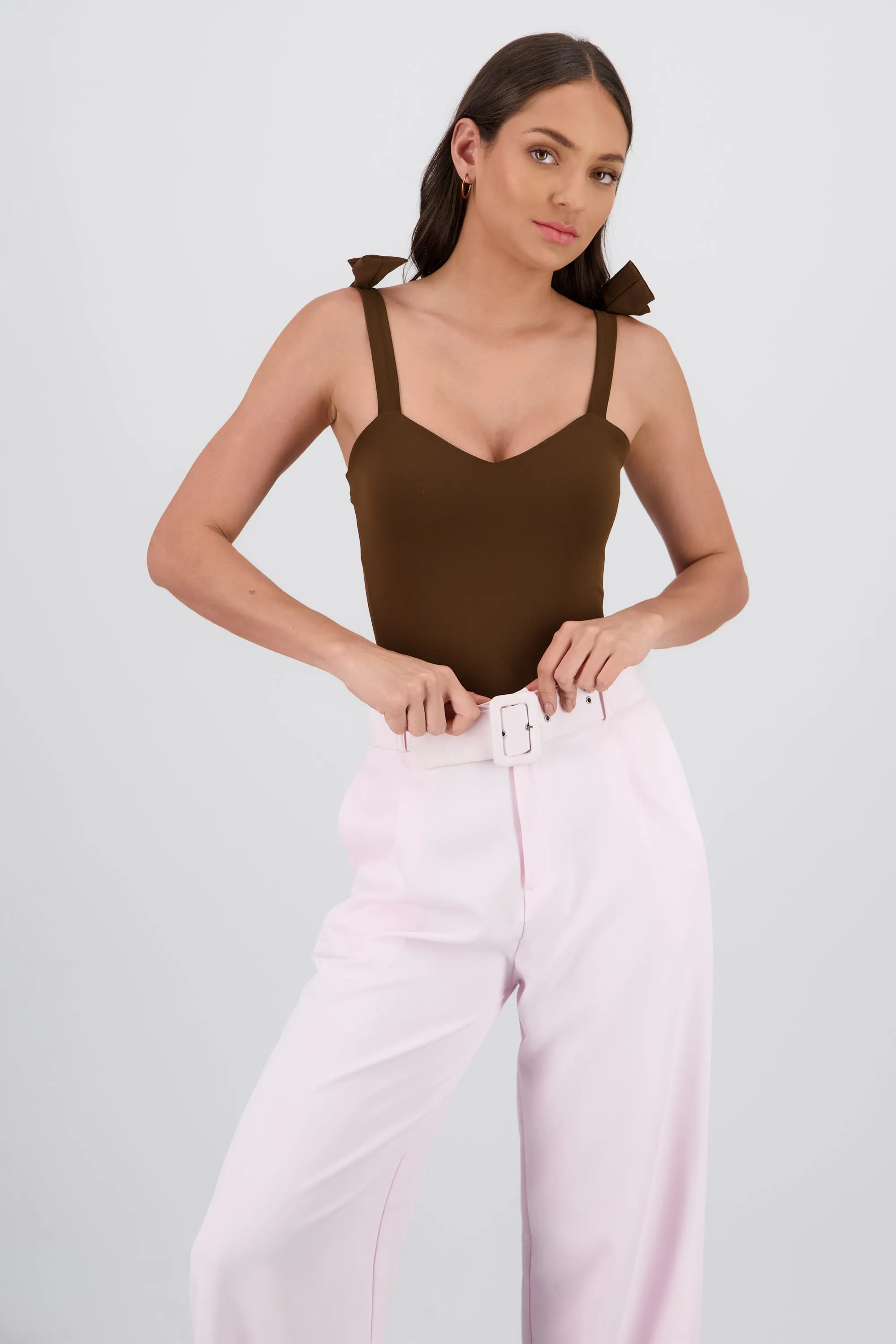 Bodysuit Liso Con Tirante Moños Hypsters sold by Shasa