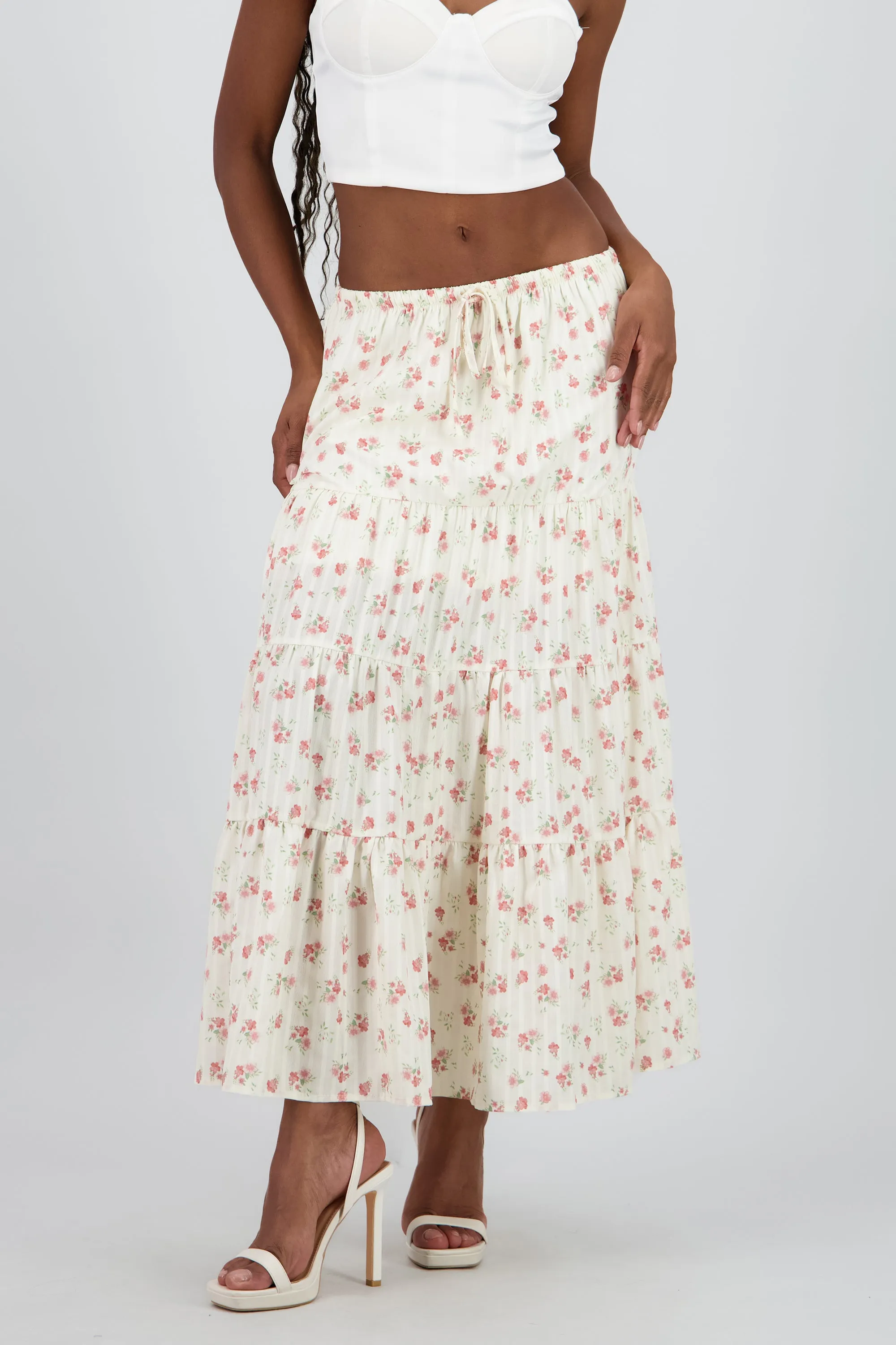 Falda maxi flores sold by Shasa product image thumbnail 2