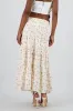 Falda maxi flores sold by Shasa