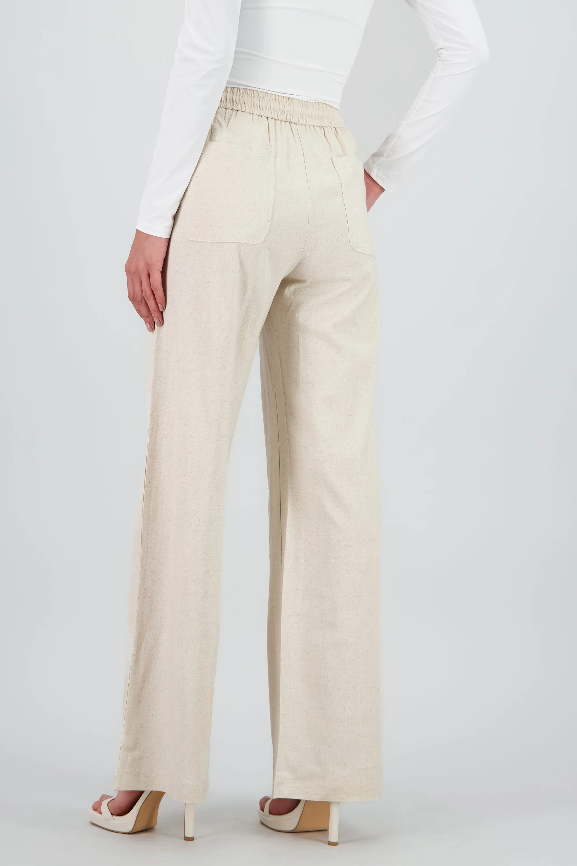 Pantalon recto liso detalle resorte jareta sold by Shasa product image thumbnail 4