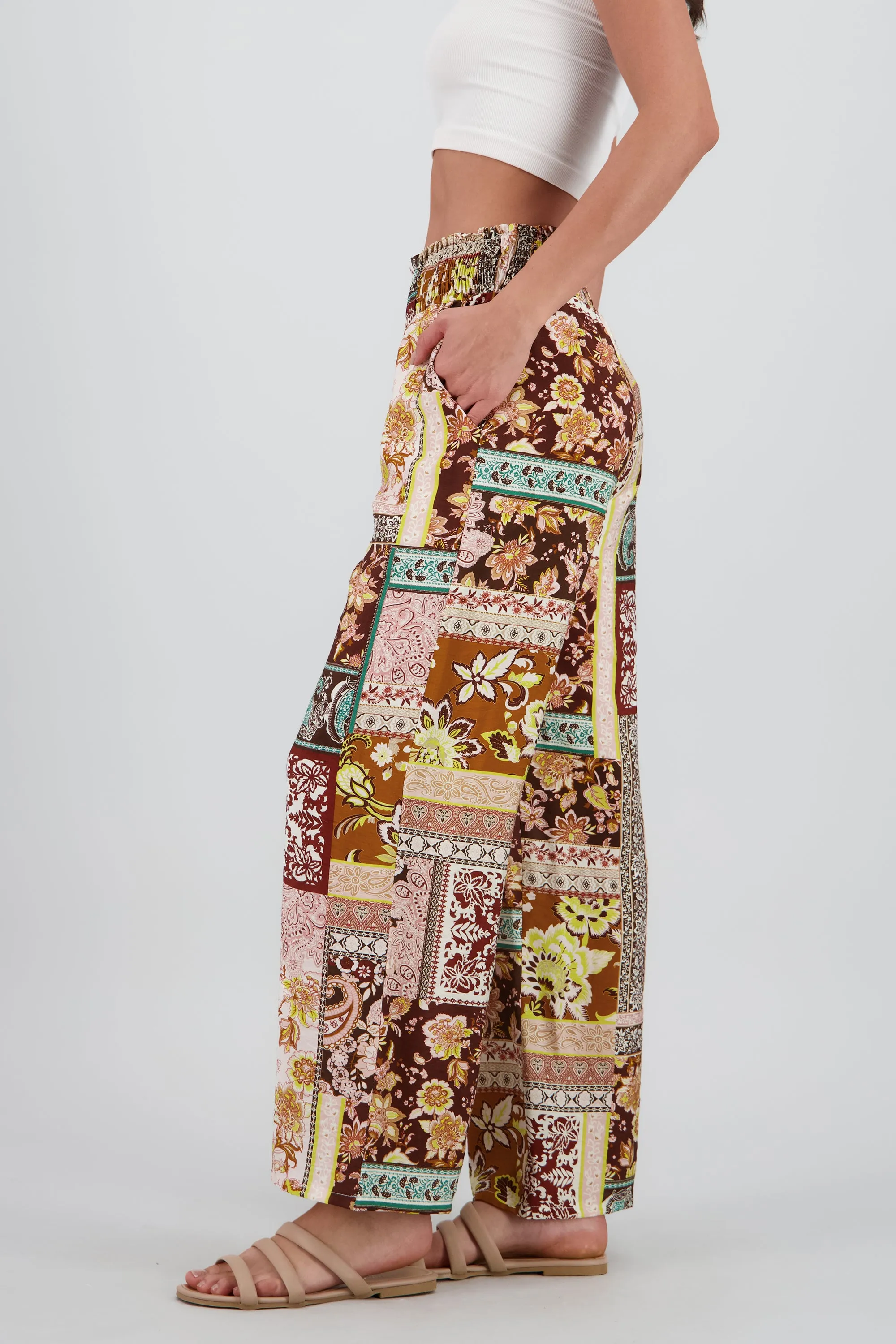 Pantalon amplio smock pretina sold by Shasa product image thumbnail 3