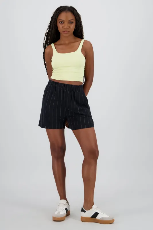 Short recto rayas detalle resorte sold by Shasa