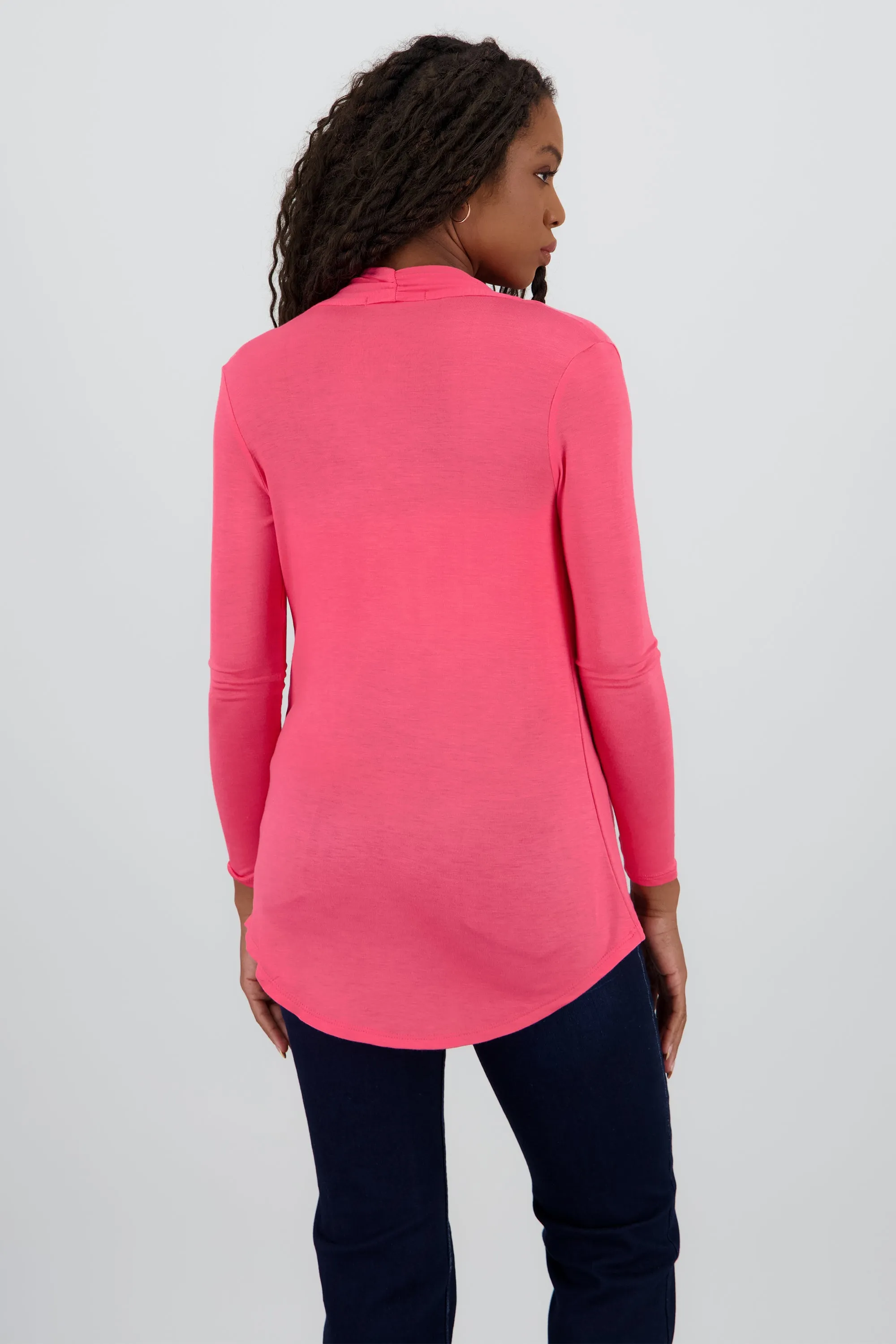 Cárdigan Corto Caída Cascada Manga Larga sold by Shasa product image thumbnail 4