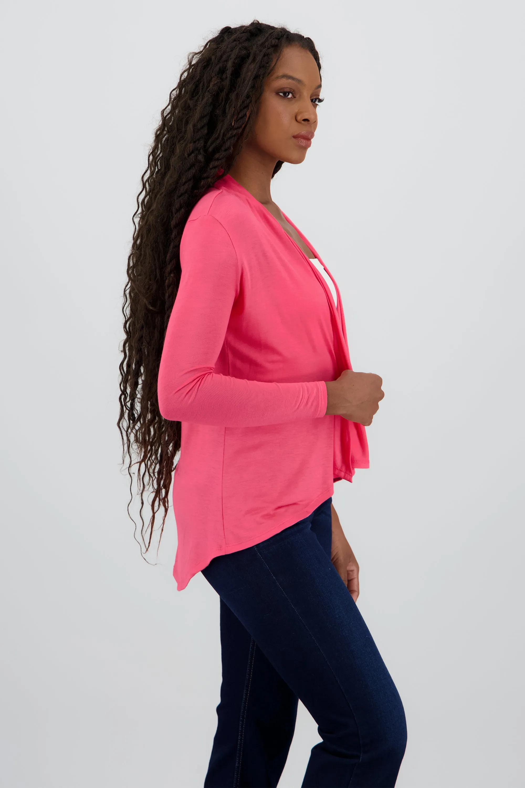 Cárdigan Corto Caída Cascada Manga Larga sold by Shasa product image thumbnail 3