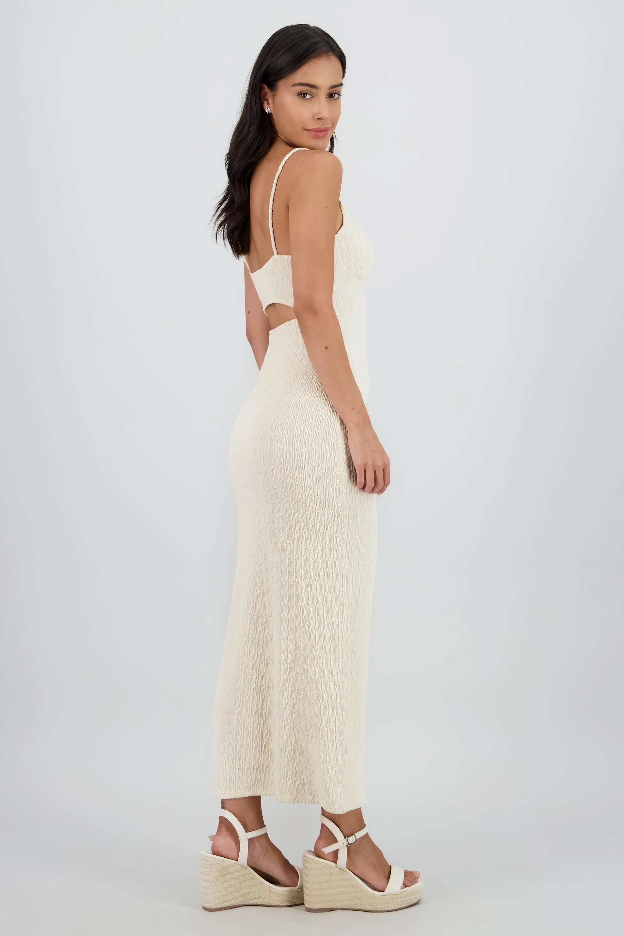 Vestido maxi textura con copas sold by Shasa product image thumbnail 3