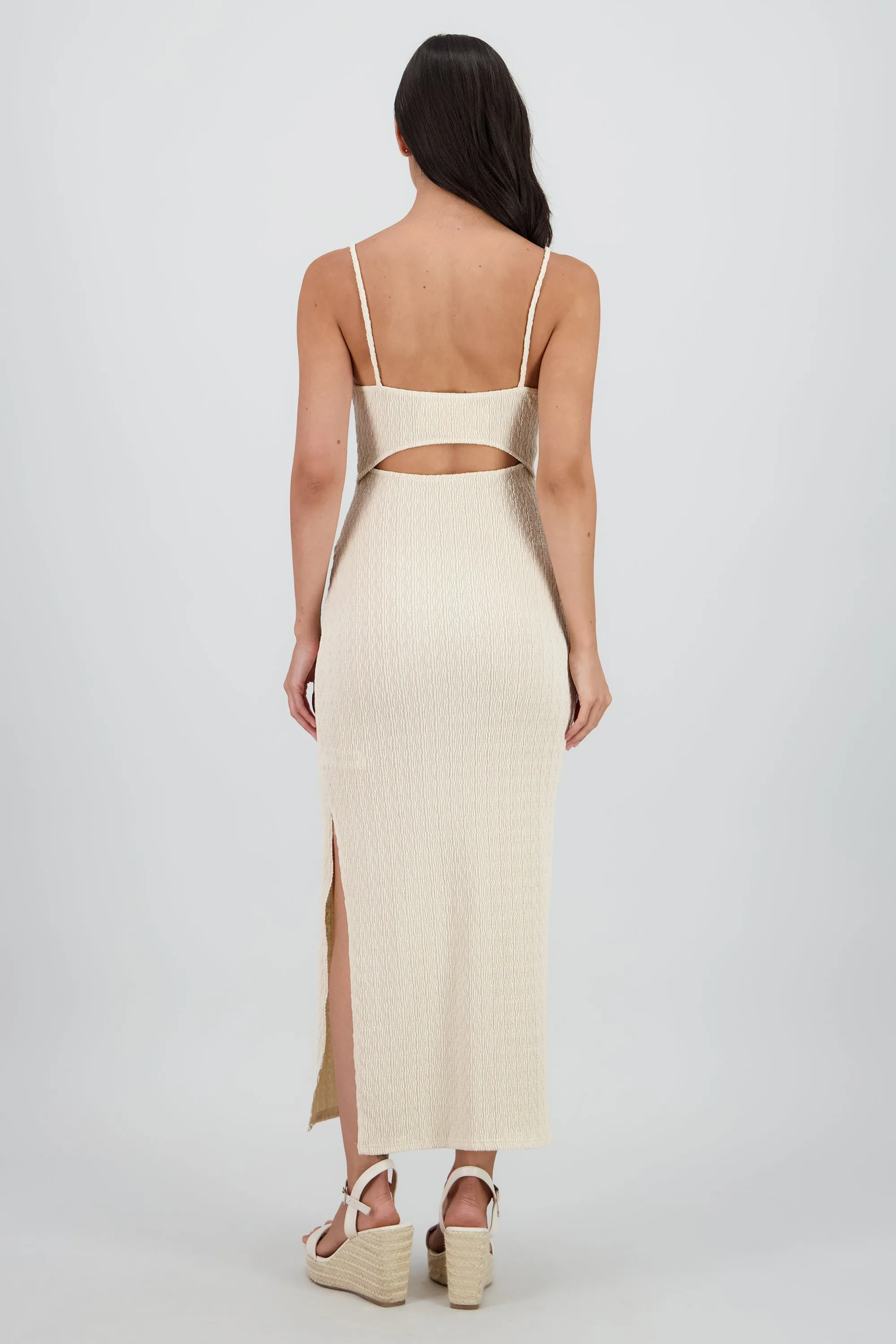 Vestido maxi textura con copas sold by Shasa product image thumbnail 4