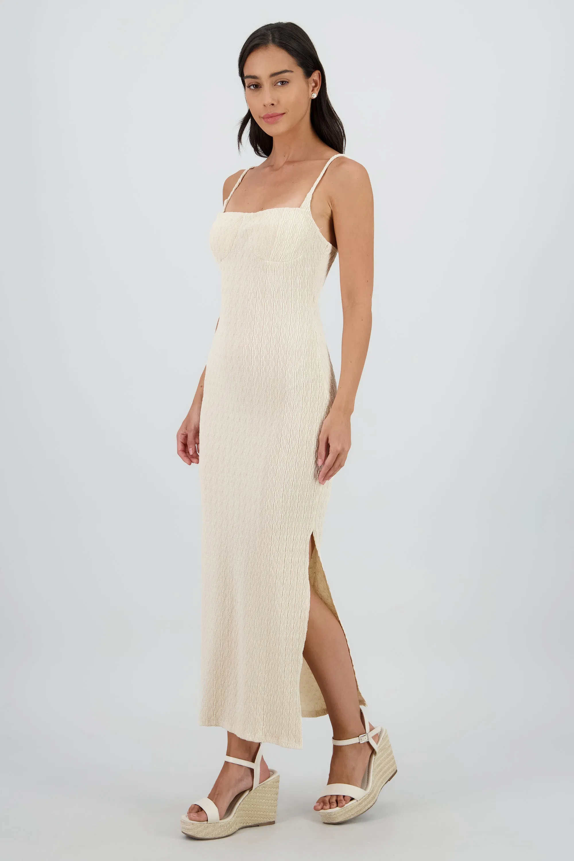 Vestido maxi textura con copas sold by Shasa product image thumbnail 2