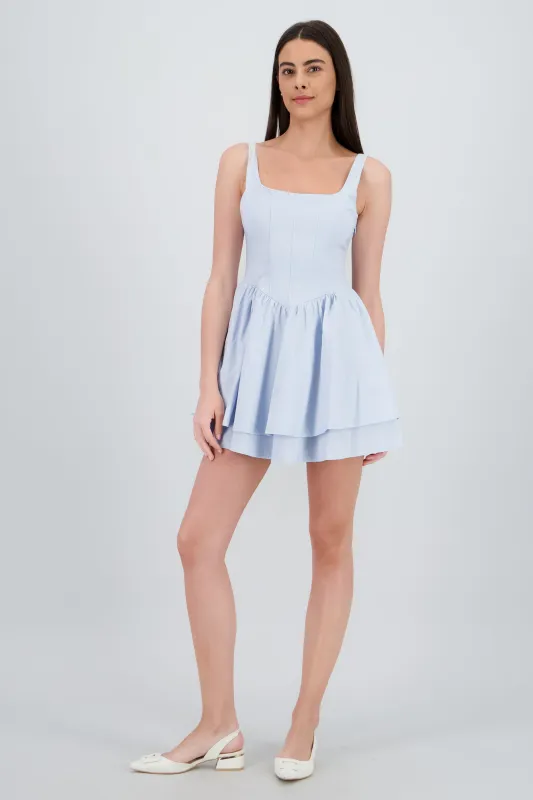 Vestido mini efecto globo sold by Shasa