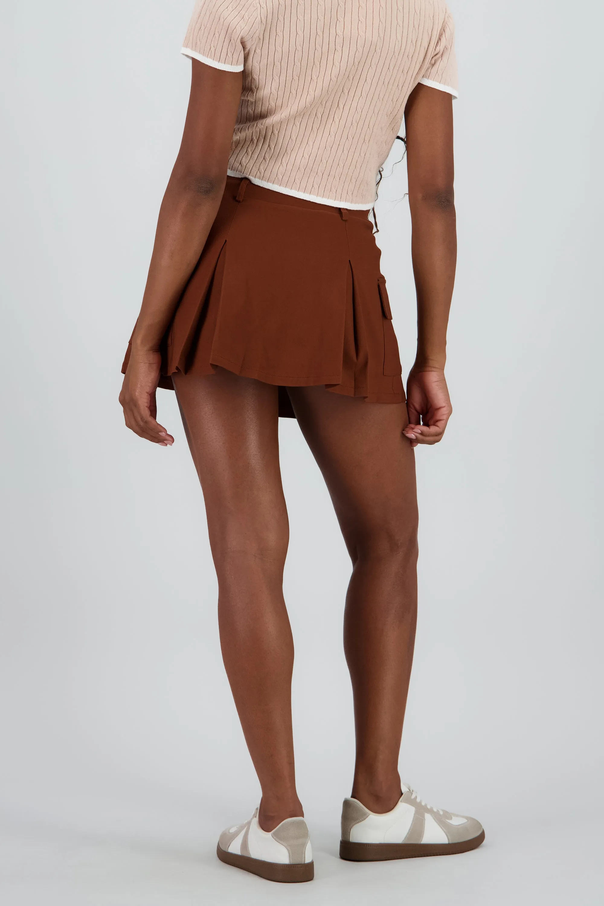 Falda tableada con bolsas cargo sold by Shasa product image thumbnail 4