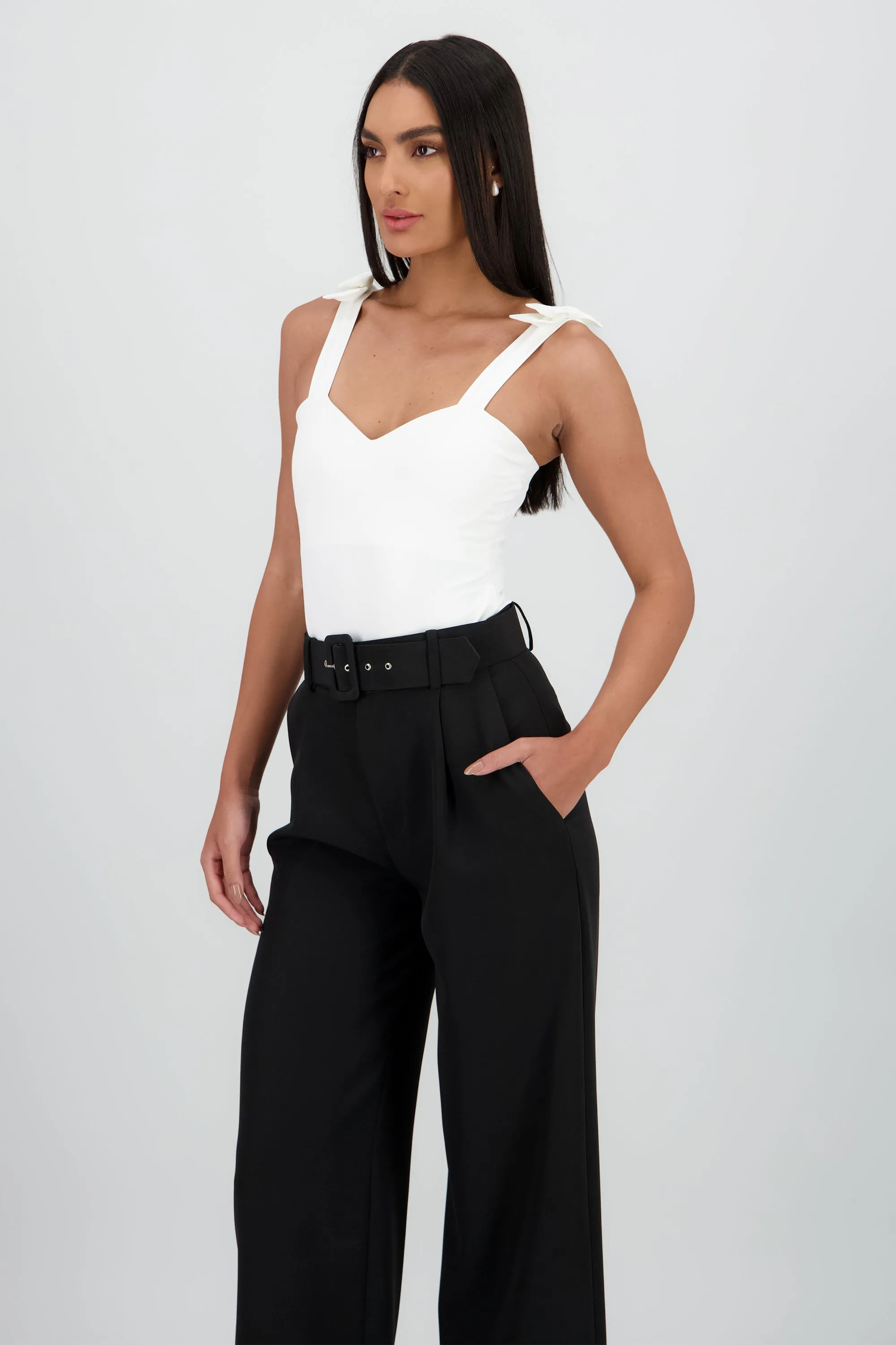 Bodysuit liso con tirante moños sold by Shasa product image thumbnail 2