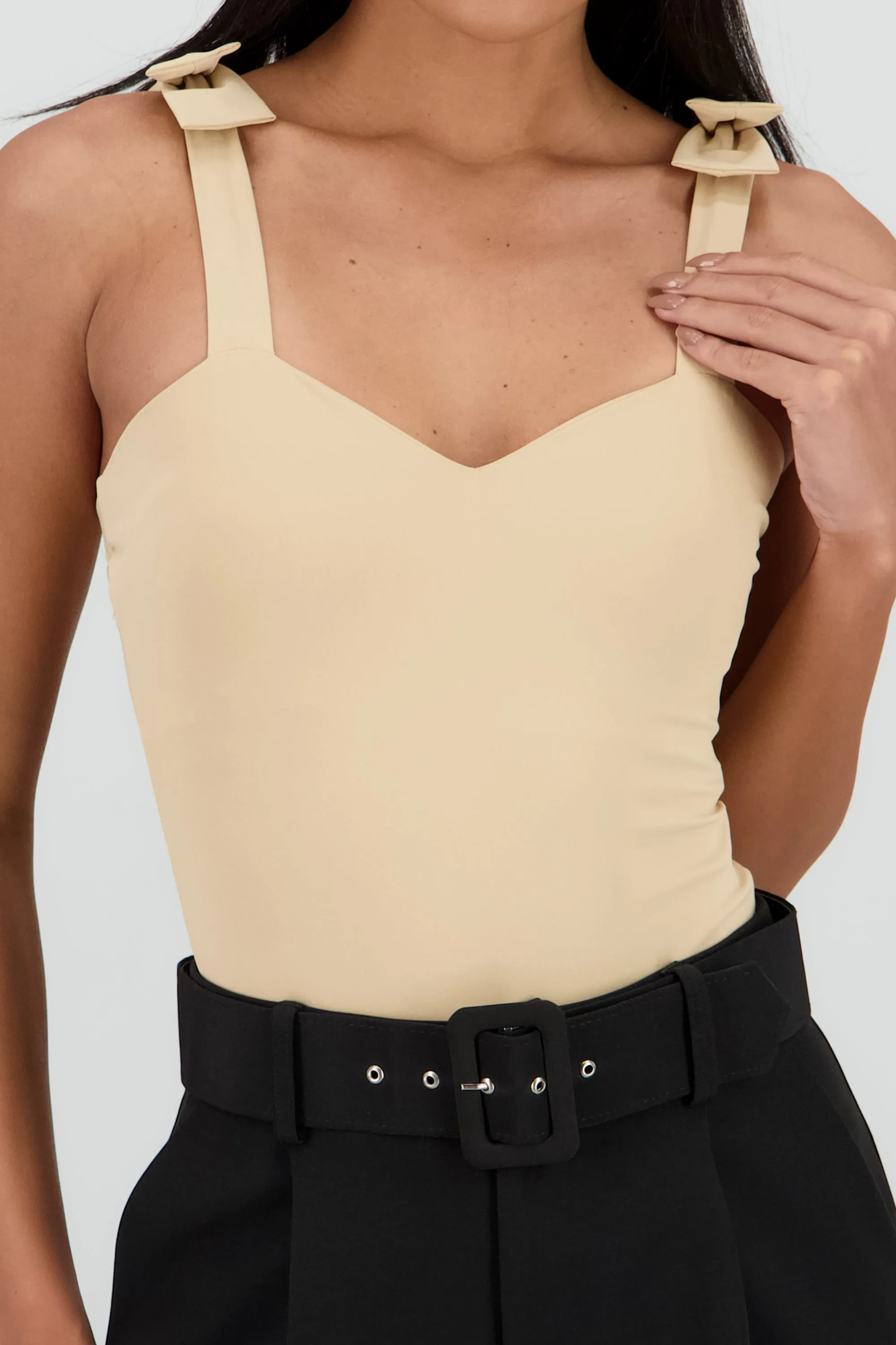 Bodysuit liso con tirante moños sold by Shasa product image thumbnail 5