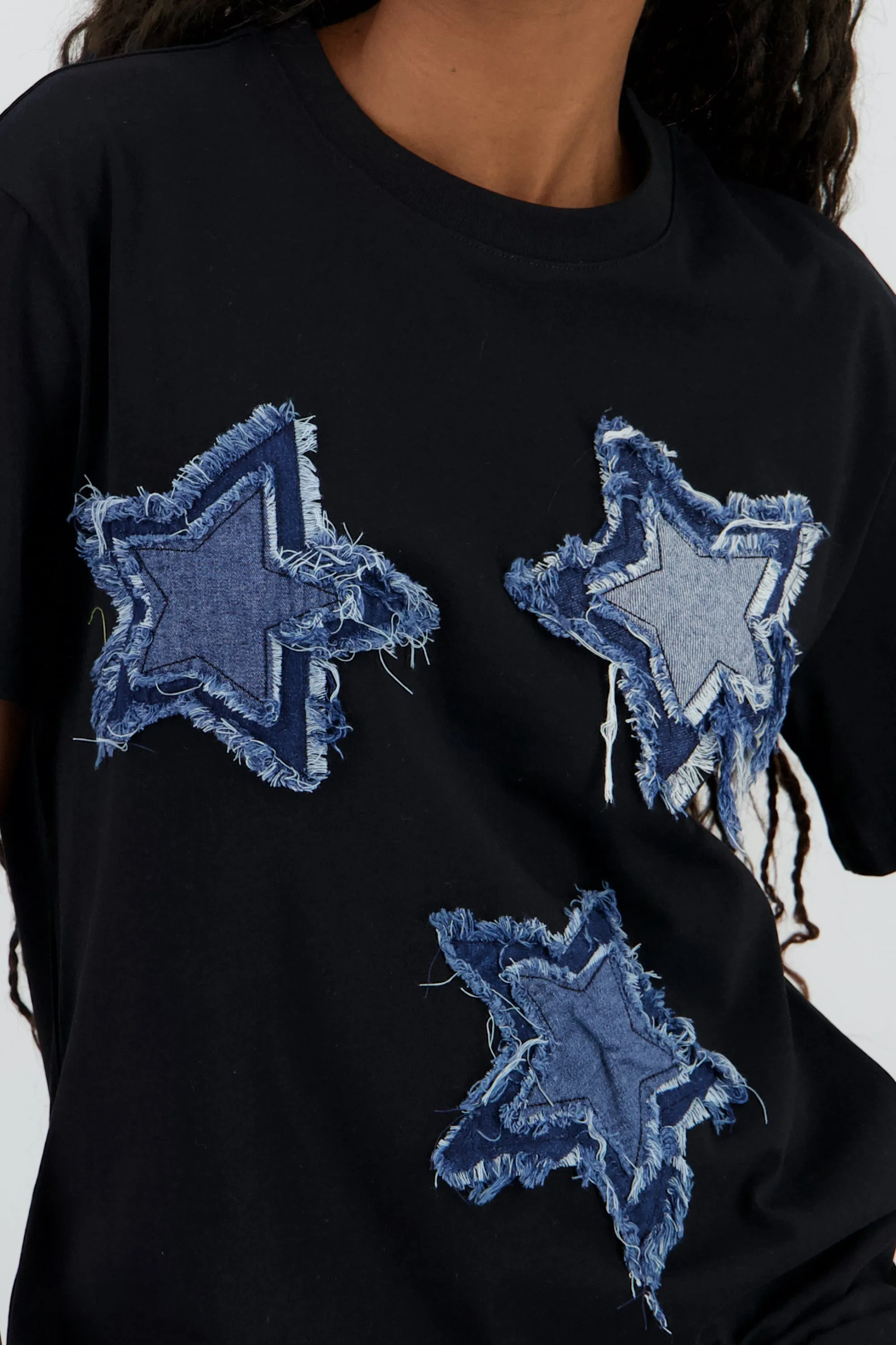 Playera manga corta detalle estrellas sold by Shasa product image thumbnail 5