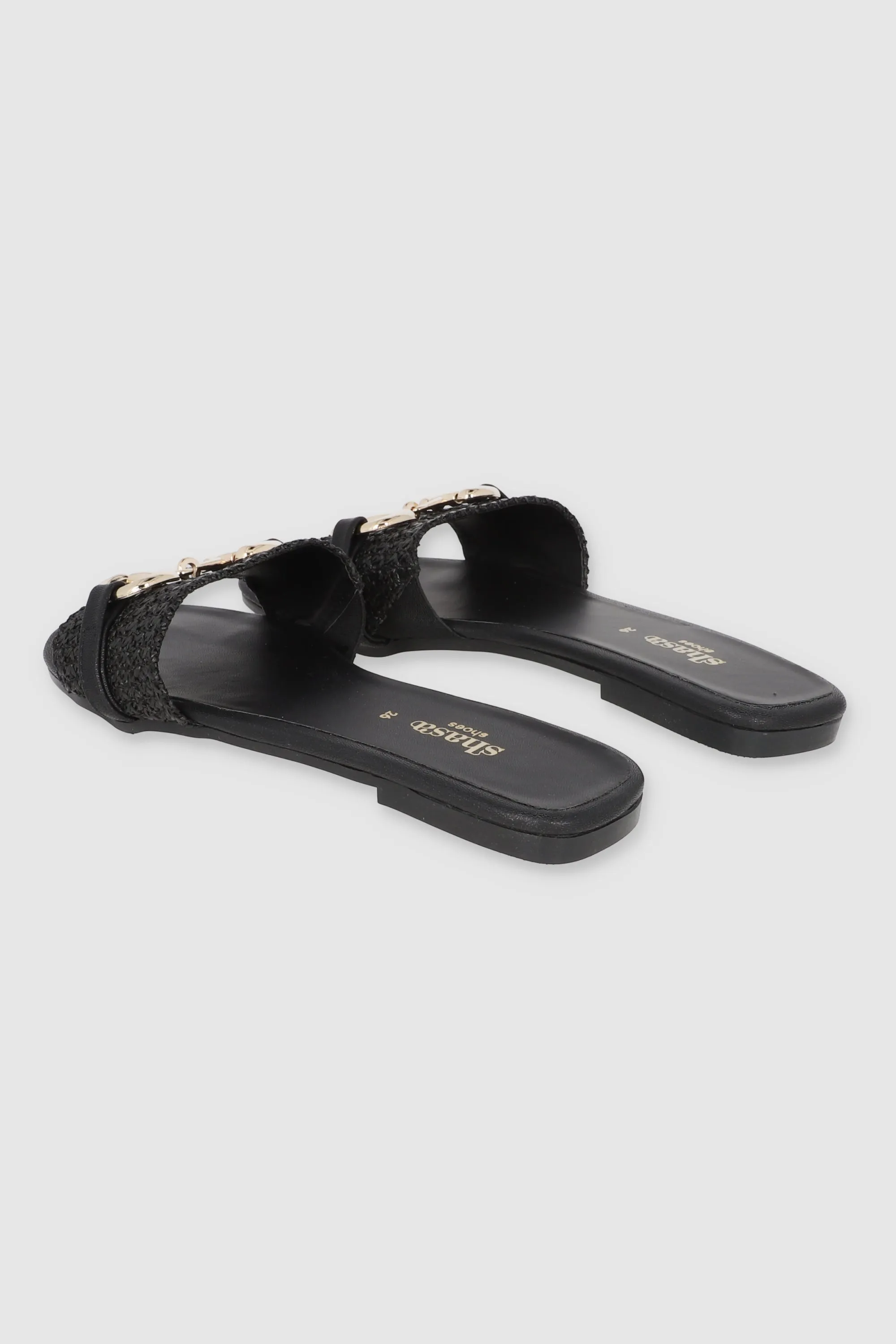 Sandalia tira ancha yute aplicación eslabón sold by Shasa product image thumbnail 3