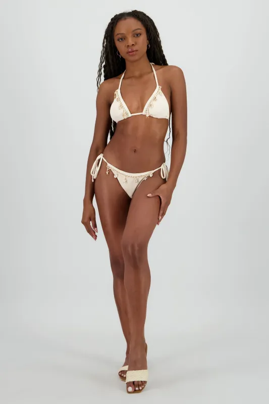 Bikini conchas amarre sold by Shasa