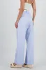 Pantalon recto detalle contraste pretina sold by Shasa