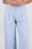 Pantalon recto detalle contraste pretina sold by Shasa