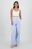 Pantalon recto detalle contraste pretina sold by Shasa