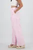 Pantalon recto detalle contraste pretina sold by Shasa