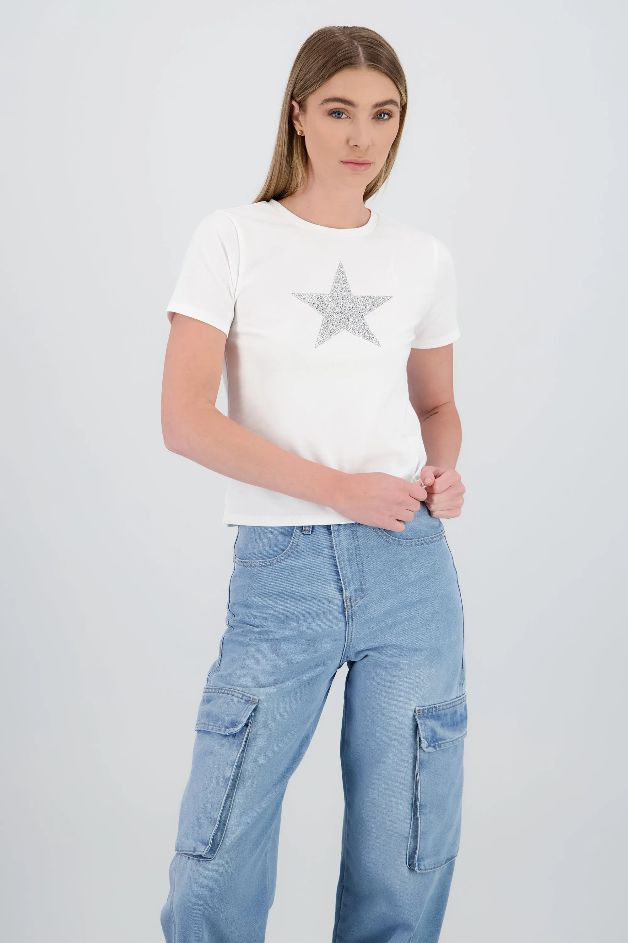 Playera estrella brillos sold by Shasa product image thumbnail 2