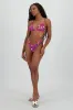 Bikini estampado flores pierna alta sold by Shasa