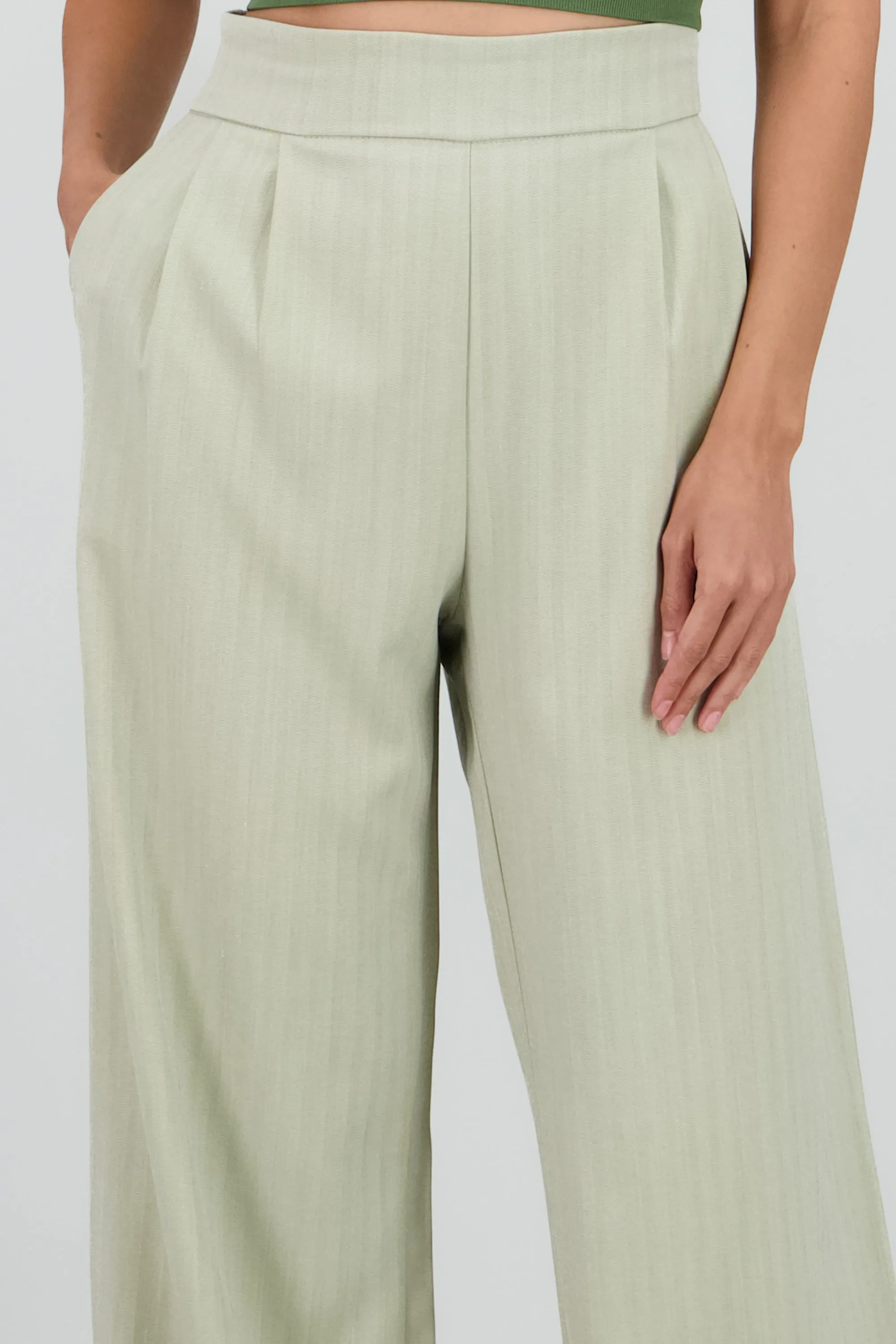 Pantalon amplio detalle bolsas pretina sold by Shasa product image thumbnail 5