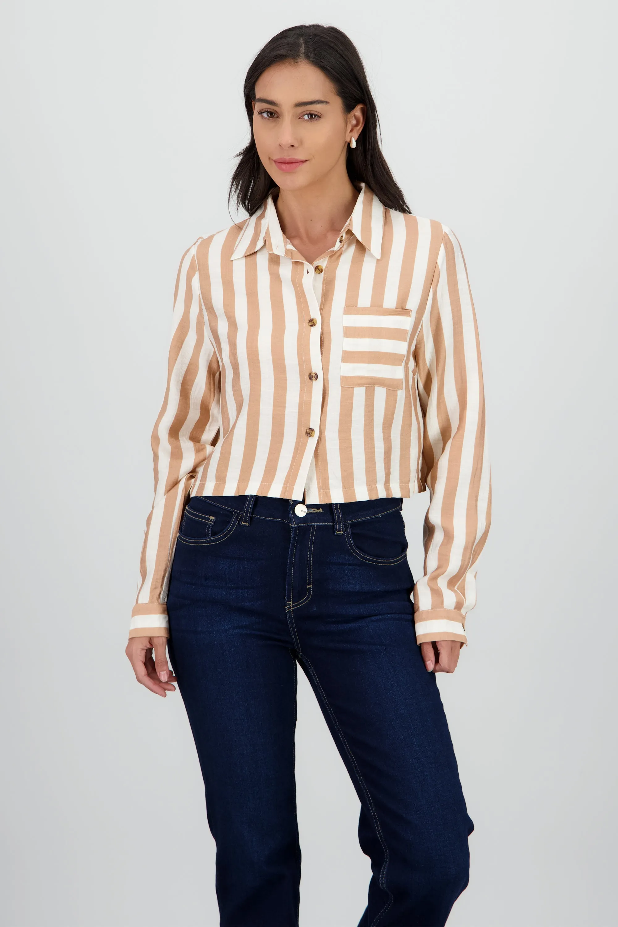 Camisa manga larga puño rayas sold by Shasa product image thumbnail 2