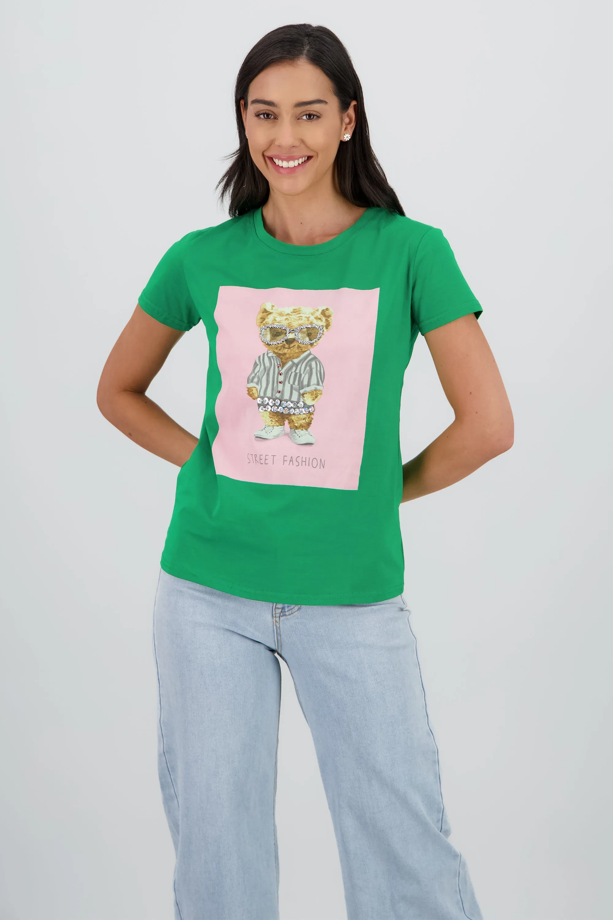 T-shirt oso detalle aplicacion sold by Shasa product image thumbnail 2