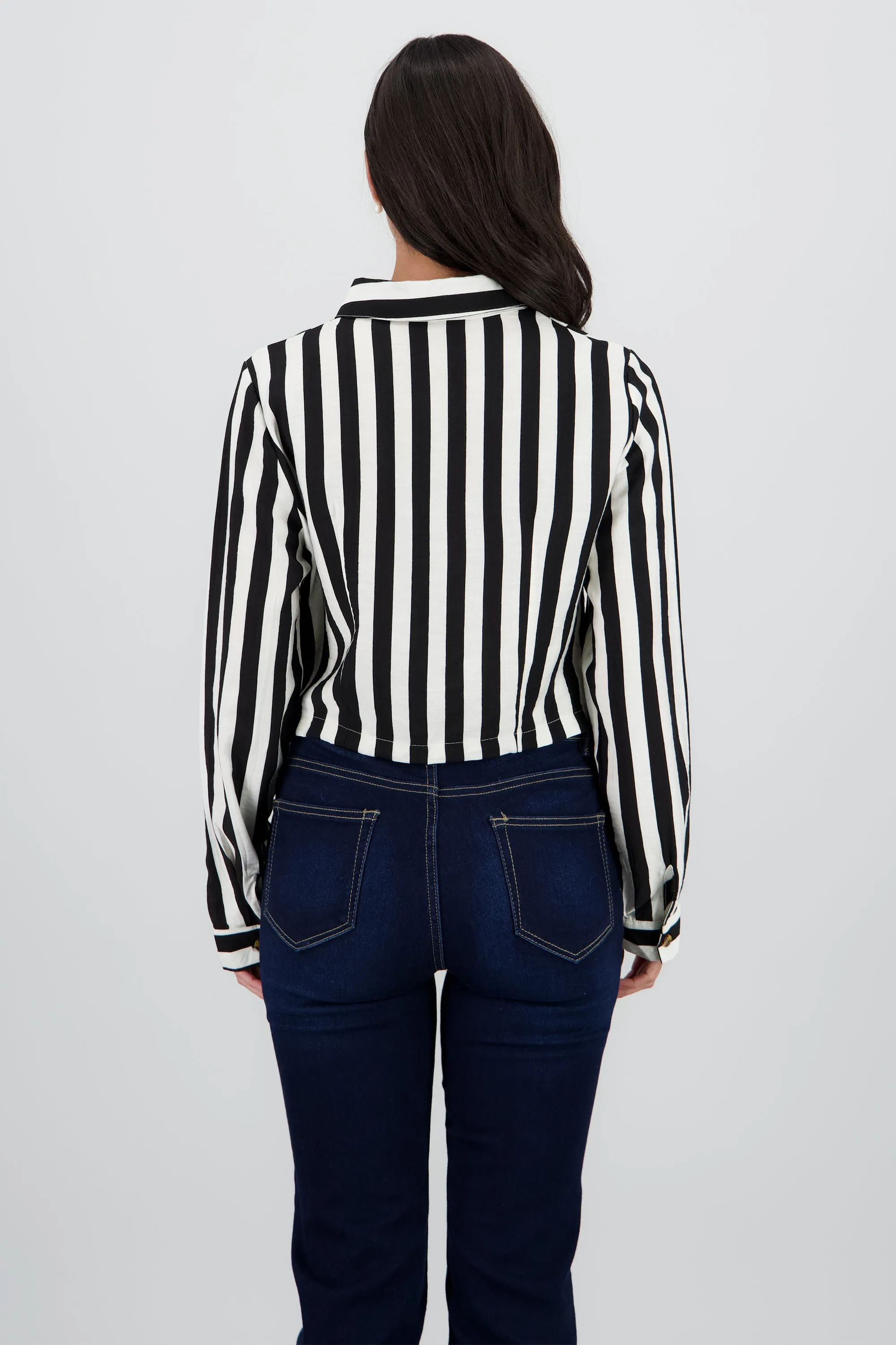 Camisa manga larga puño rayas sold by Shasa product image thumbnail 4