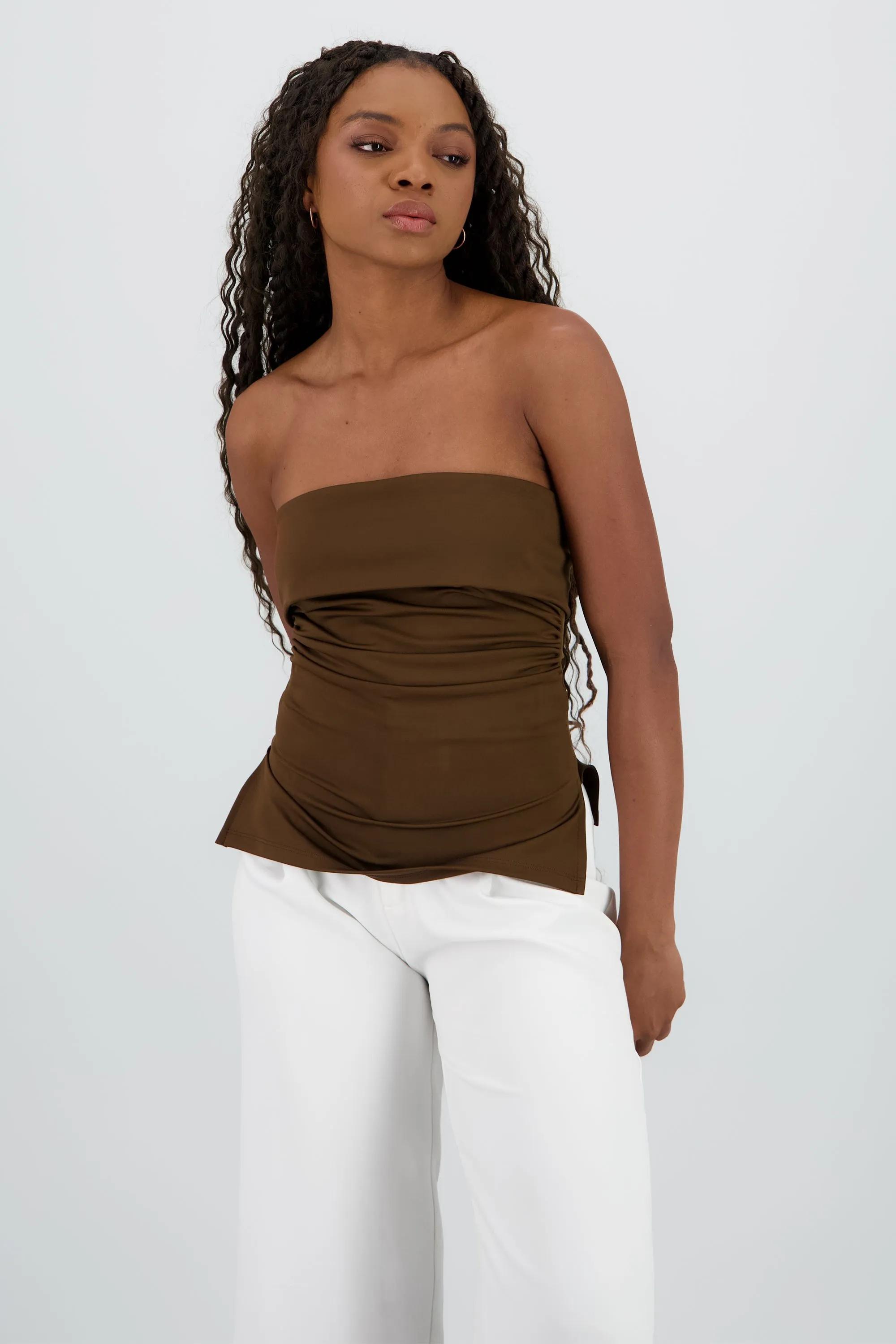 Top tubo con dobles escote Hypsters sold by Shasa product image thumbnail 2