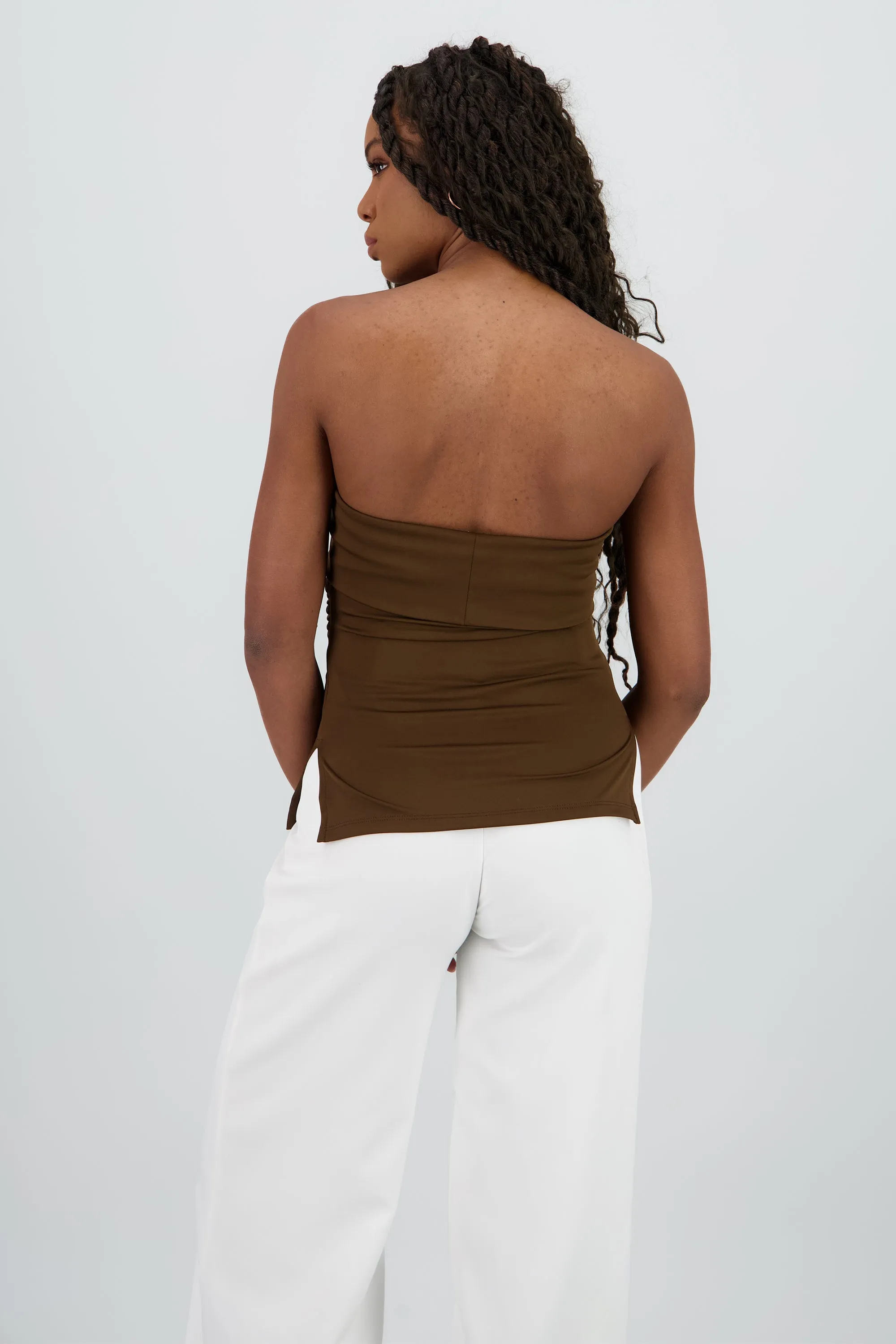 Top tubo con dobles escote Hypsters sold by Shasa product image thumbnail 4