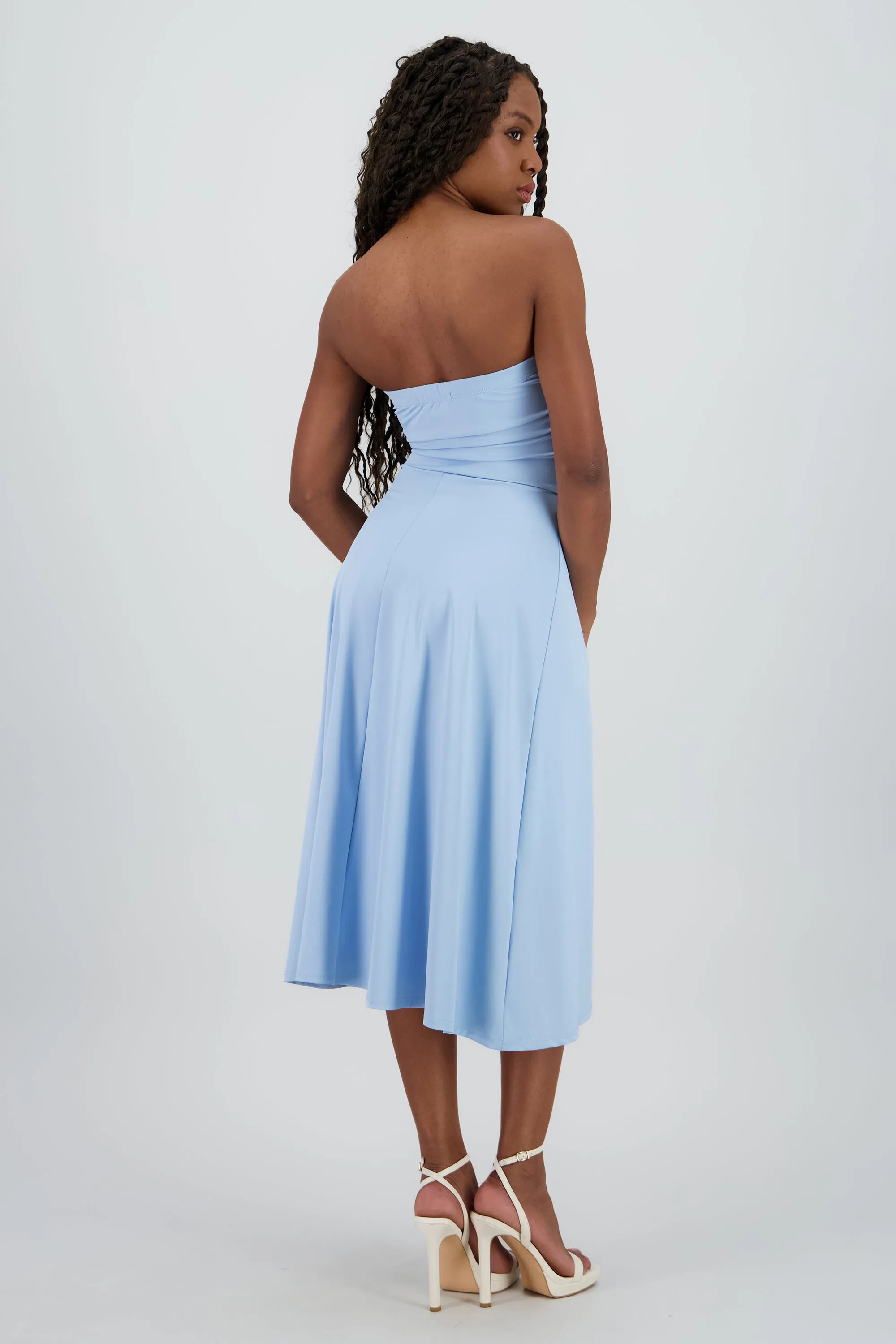 Vestido mini drapeado strapless sold by Shasa product image thumbnail 4