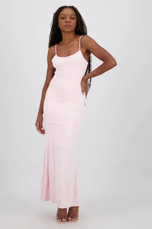 Vestido maxi espalda escotado sold by Shasa