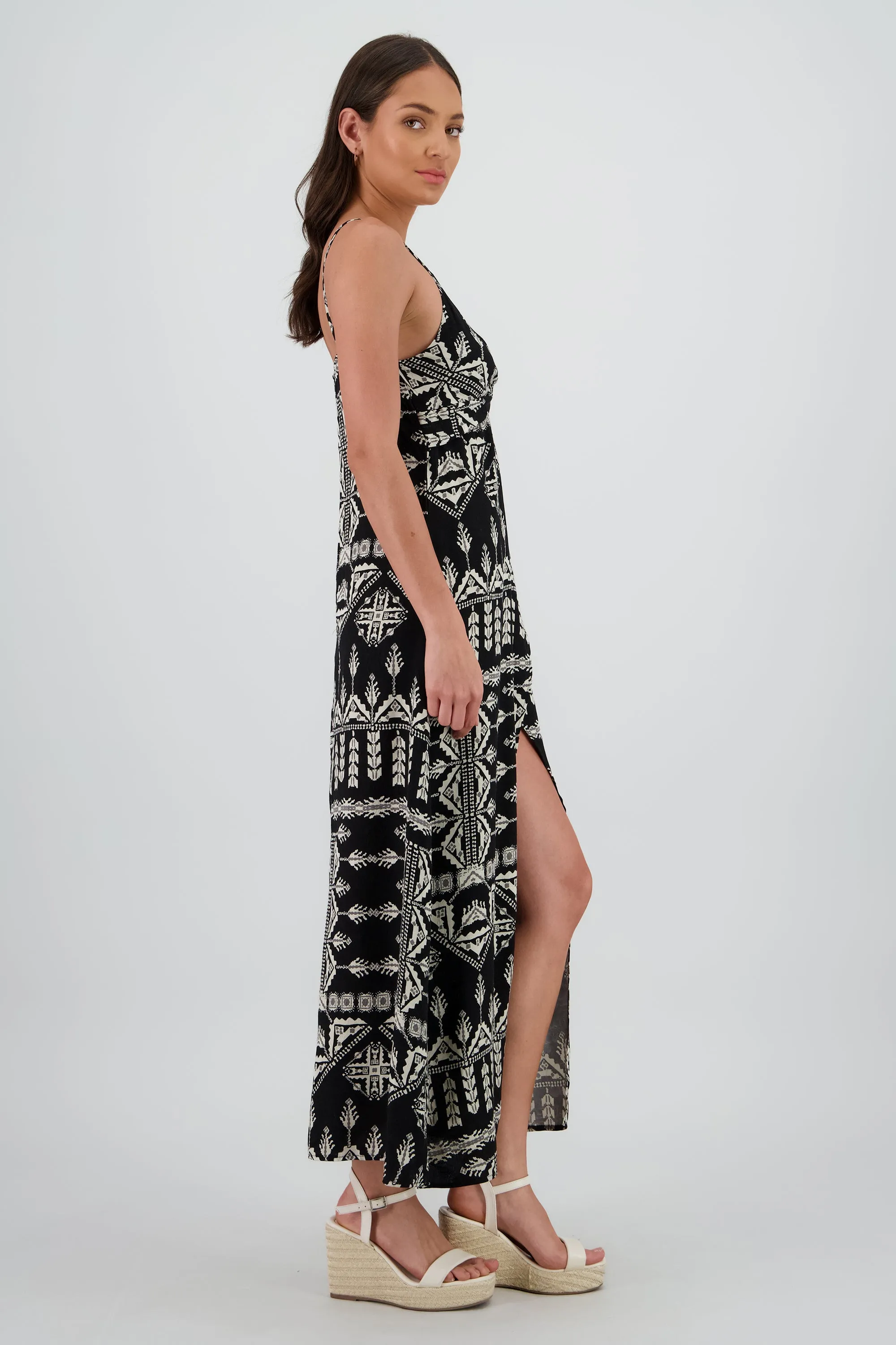 Vestido maxi estampado sold by Shasa product image thumbnail 3