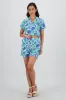 Shorts detalle resorte estampado conchas sold by Shasa