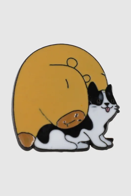 Pin capibara gatito sold by Shasa