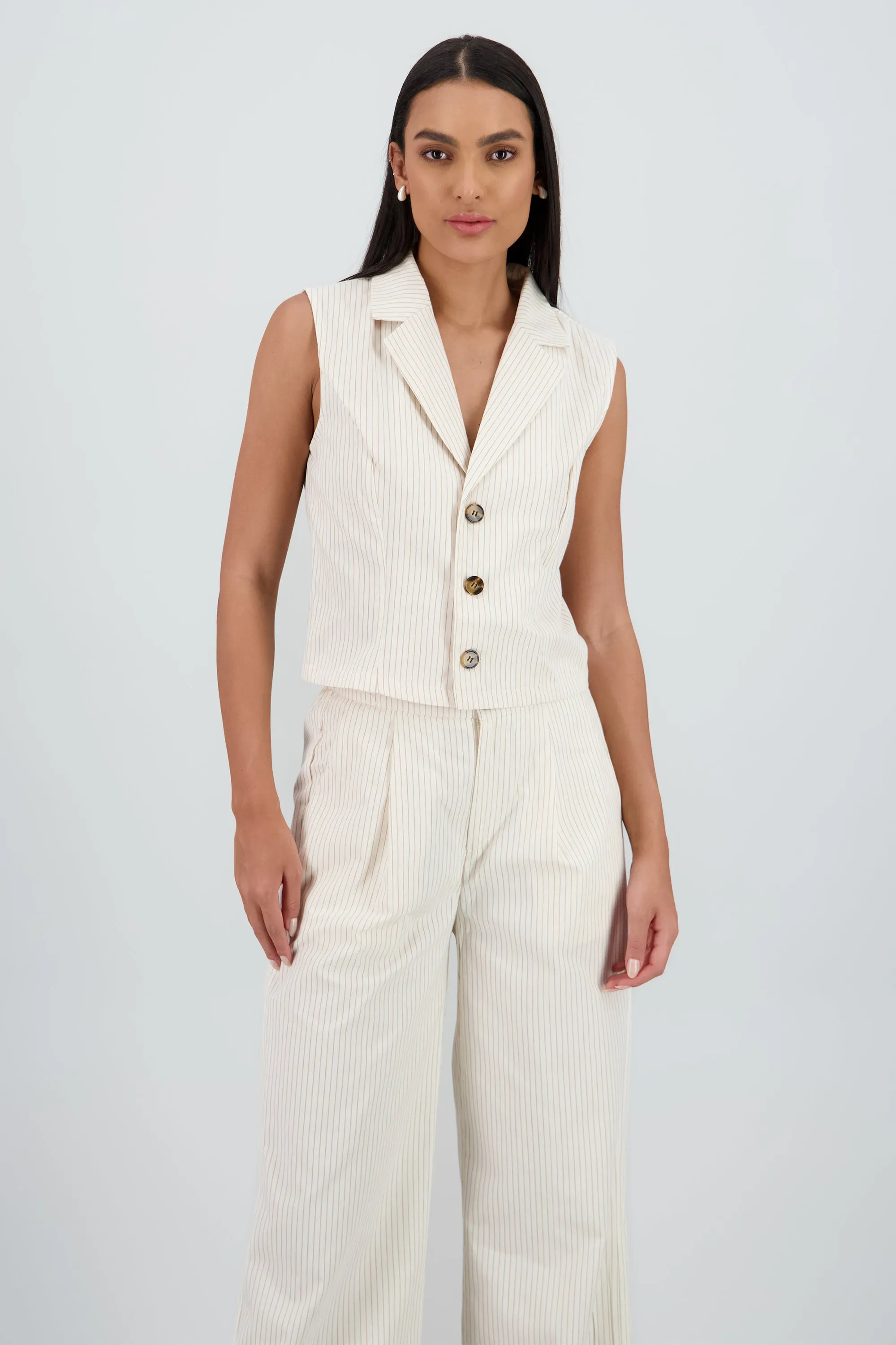 Chaleco rayas con cuello Hypsters sold by Shasa product image thumbnail 2