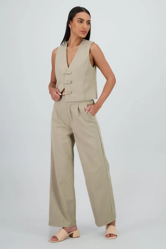 Pantalon sastre wide leg Hypsters sold by Shasa