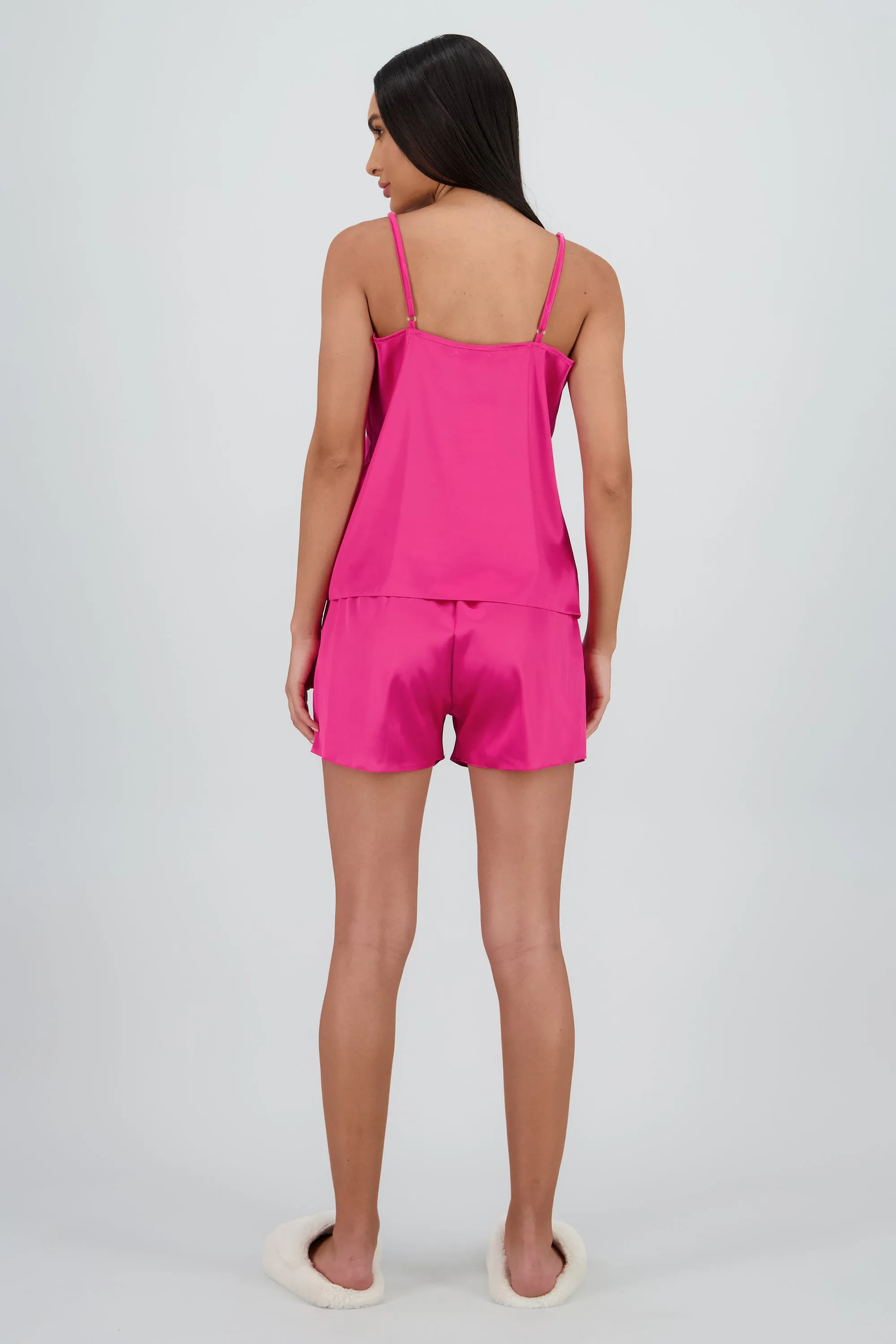Pijama satin tank short sold by Shasa product image thumbnail 4
