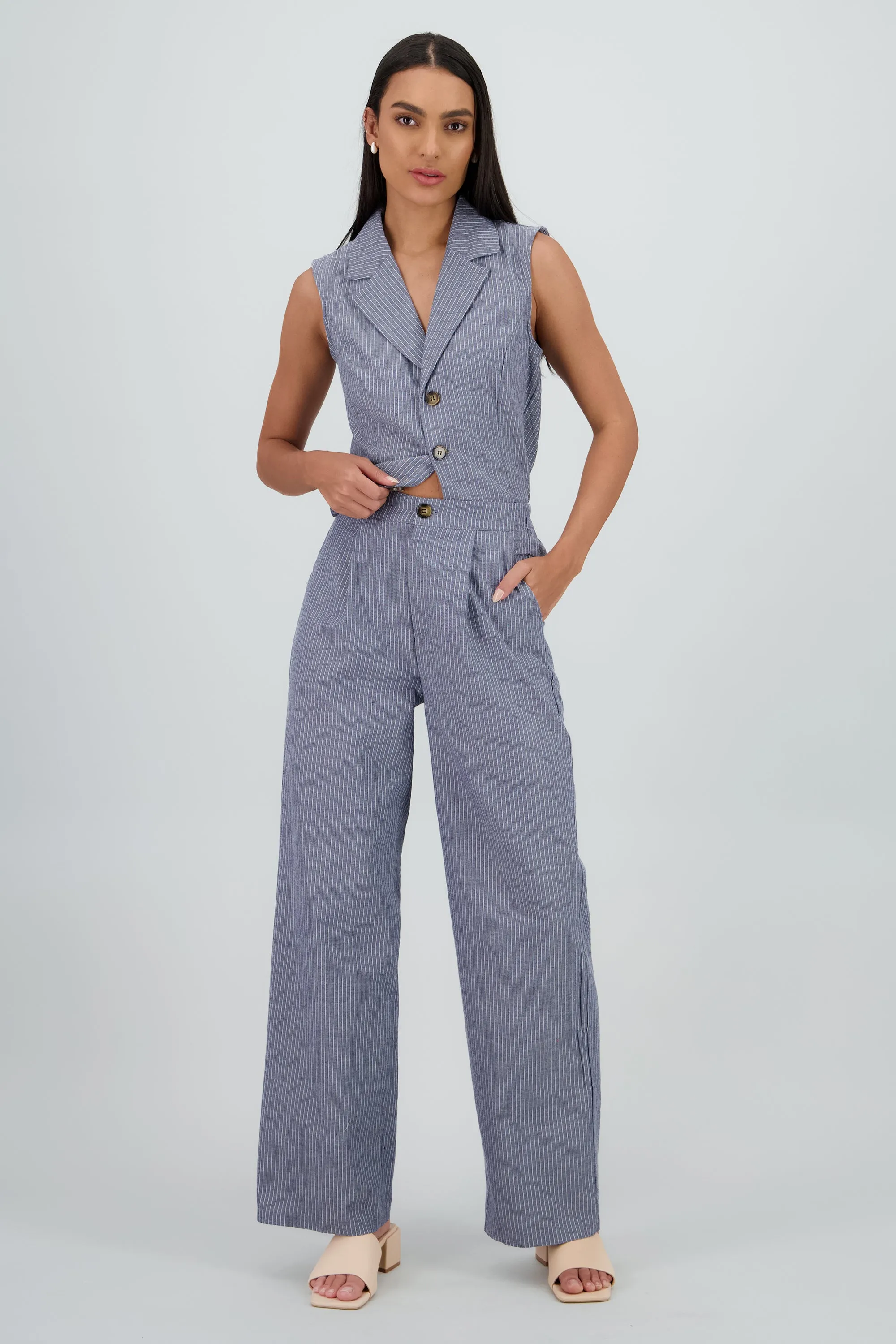 Pantalon sastre rayas delgadas Hypsters sold by Shasa