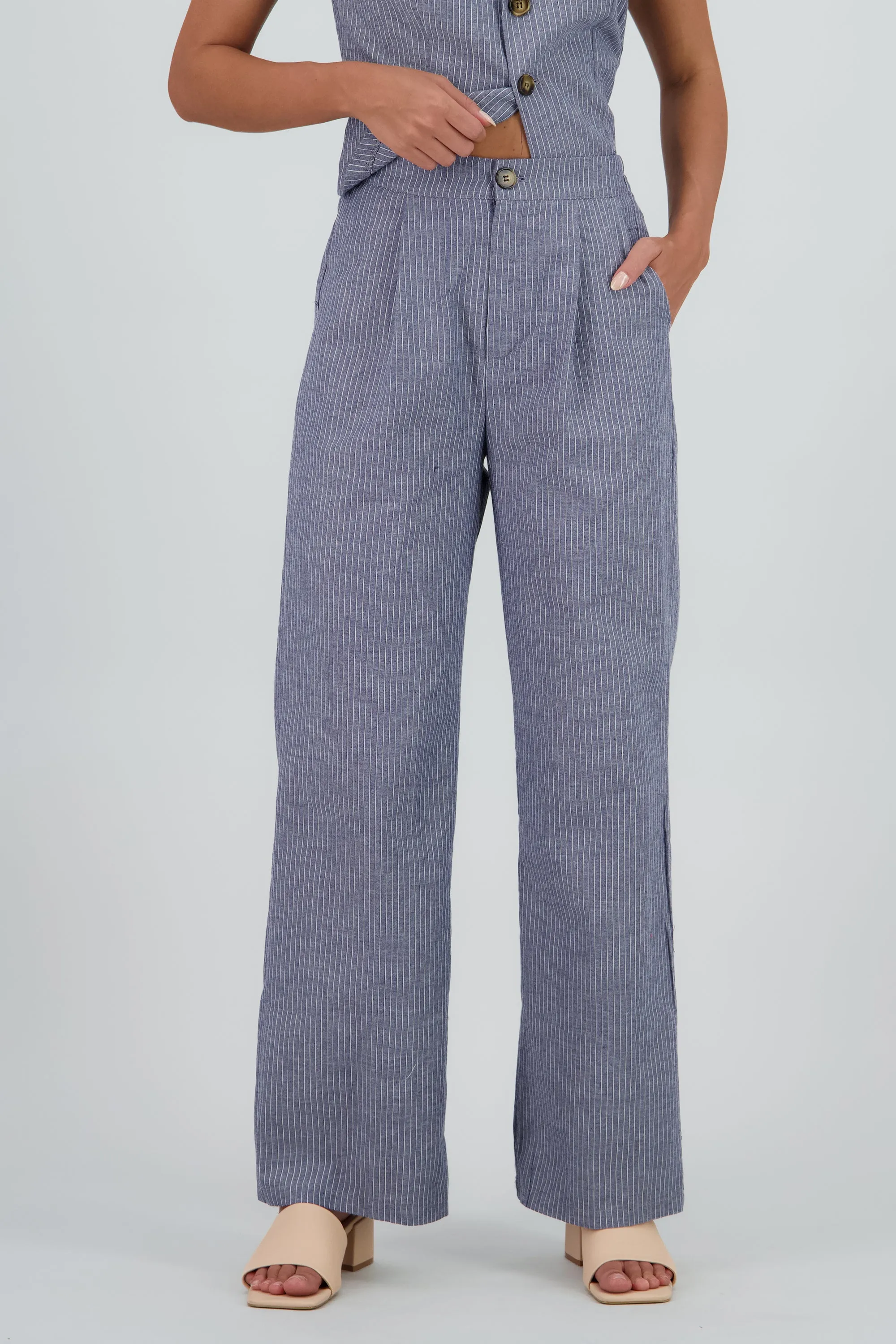 Pantalon sastre rayas delgadas Hypsters sold by Shasa product image thumbnail 2