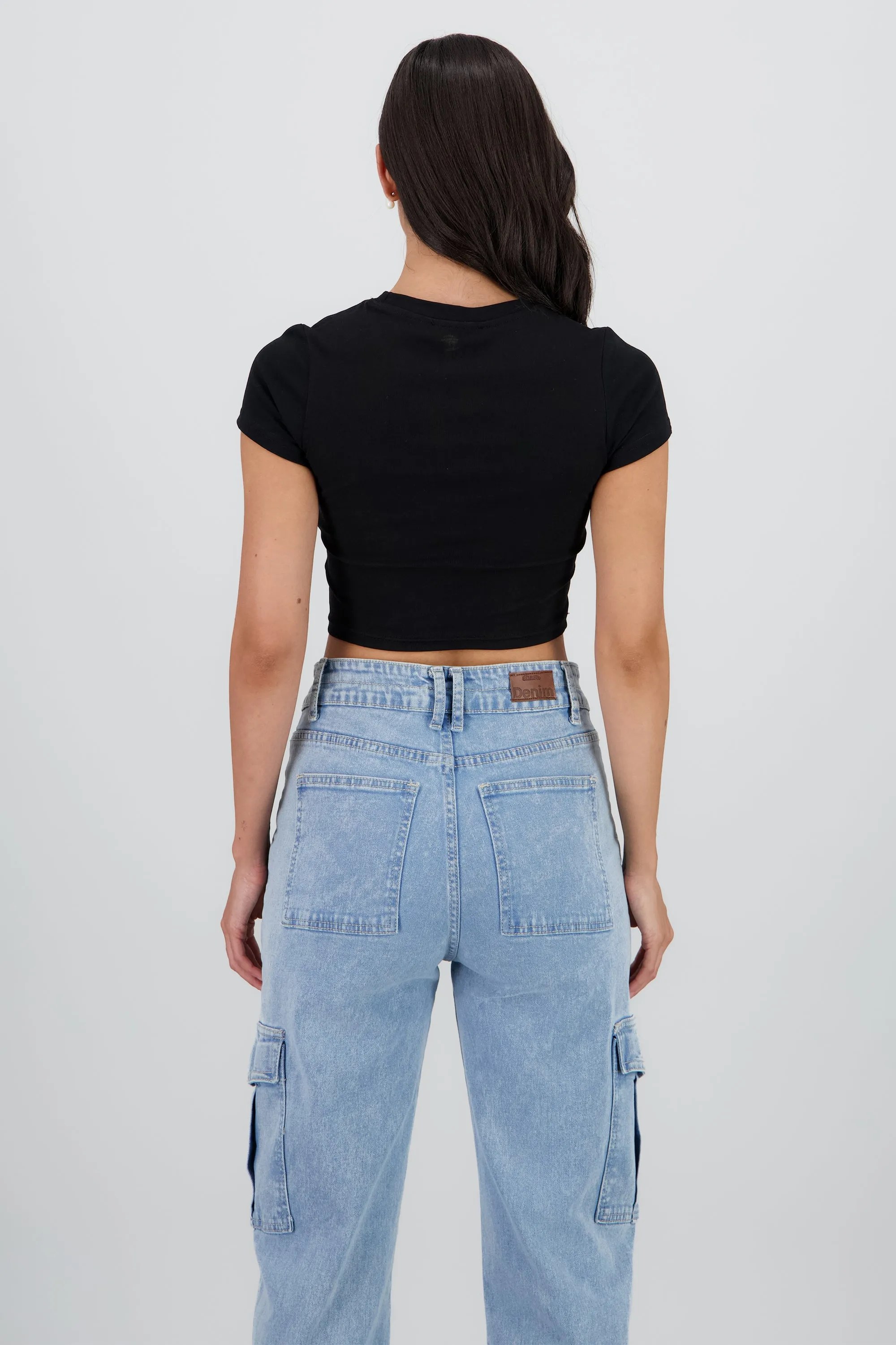 Top con estampado texto spoiled sold by Shasa product image thumbnail 4