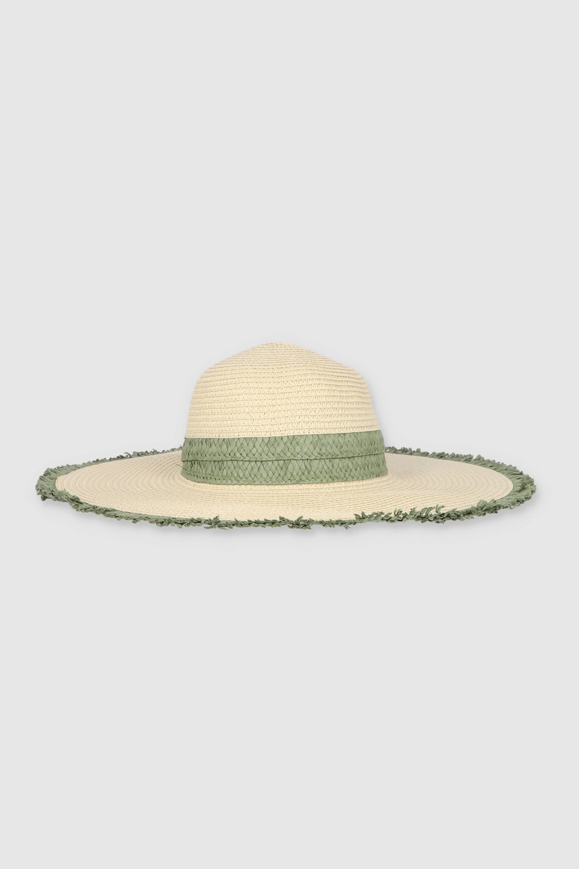 Sombrero Ala Ancha Jaspe Orilla Deshilado sold by Shasa product image thumbnail 2