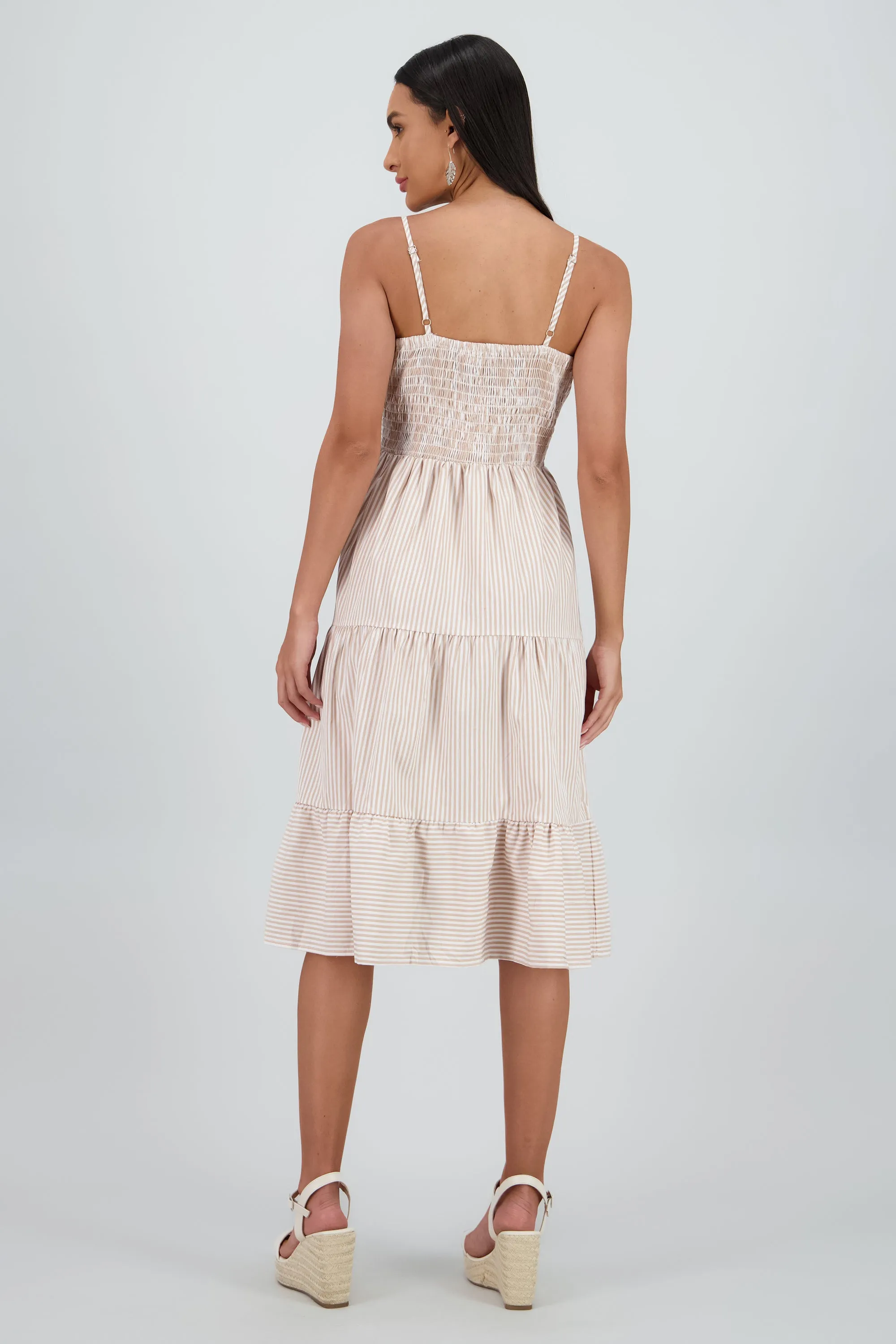 Vestido midi rayas sold by Shasa product image thumbnail 4