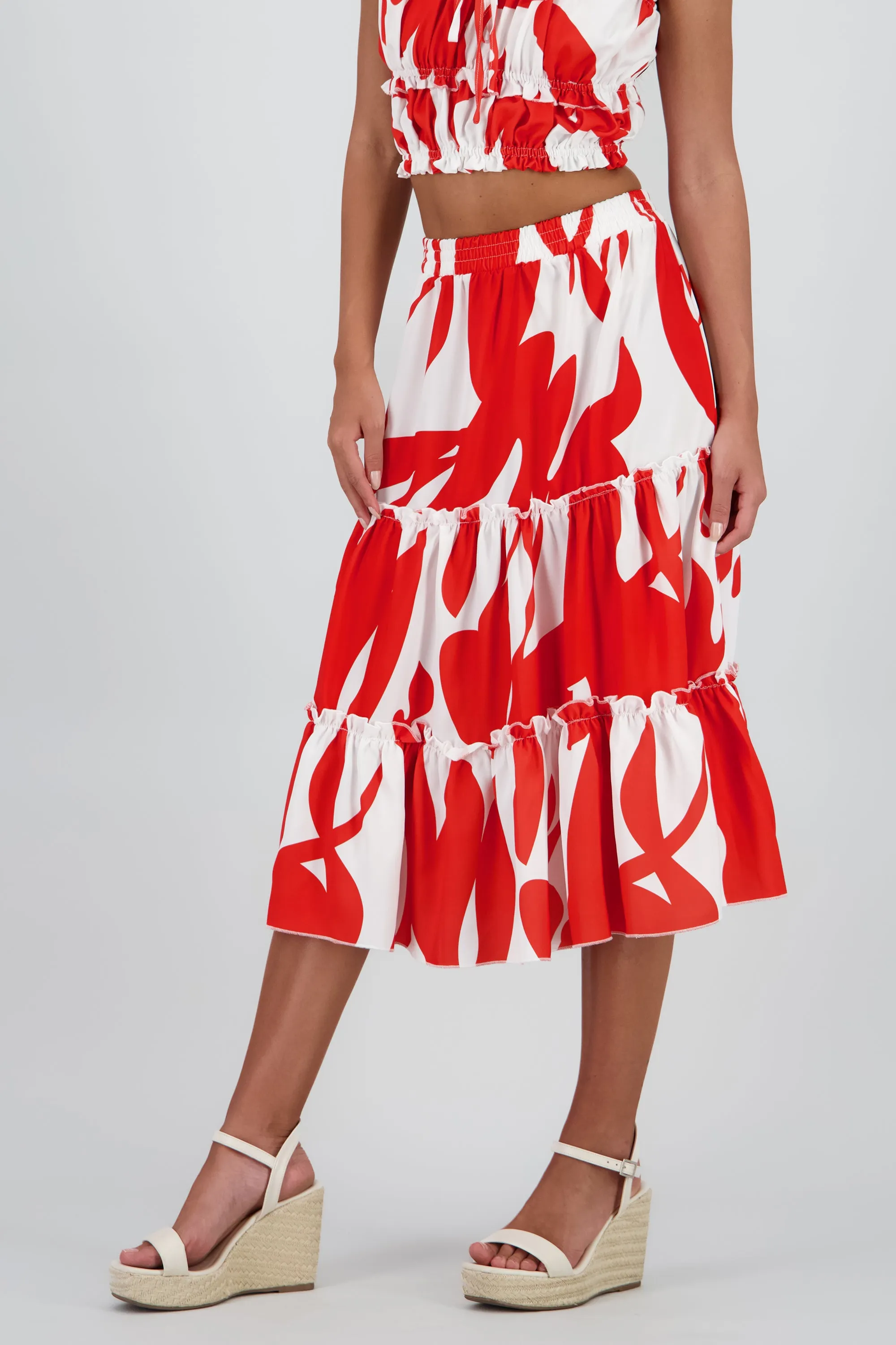 falda midi olanes pretina sold by Shasa product image thumbnail 3