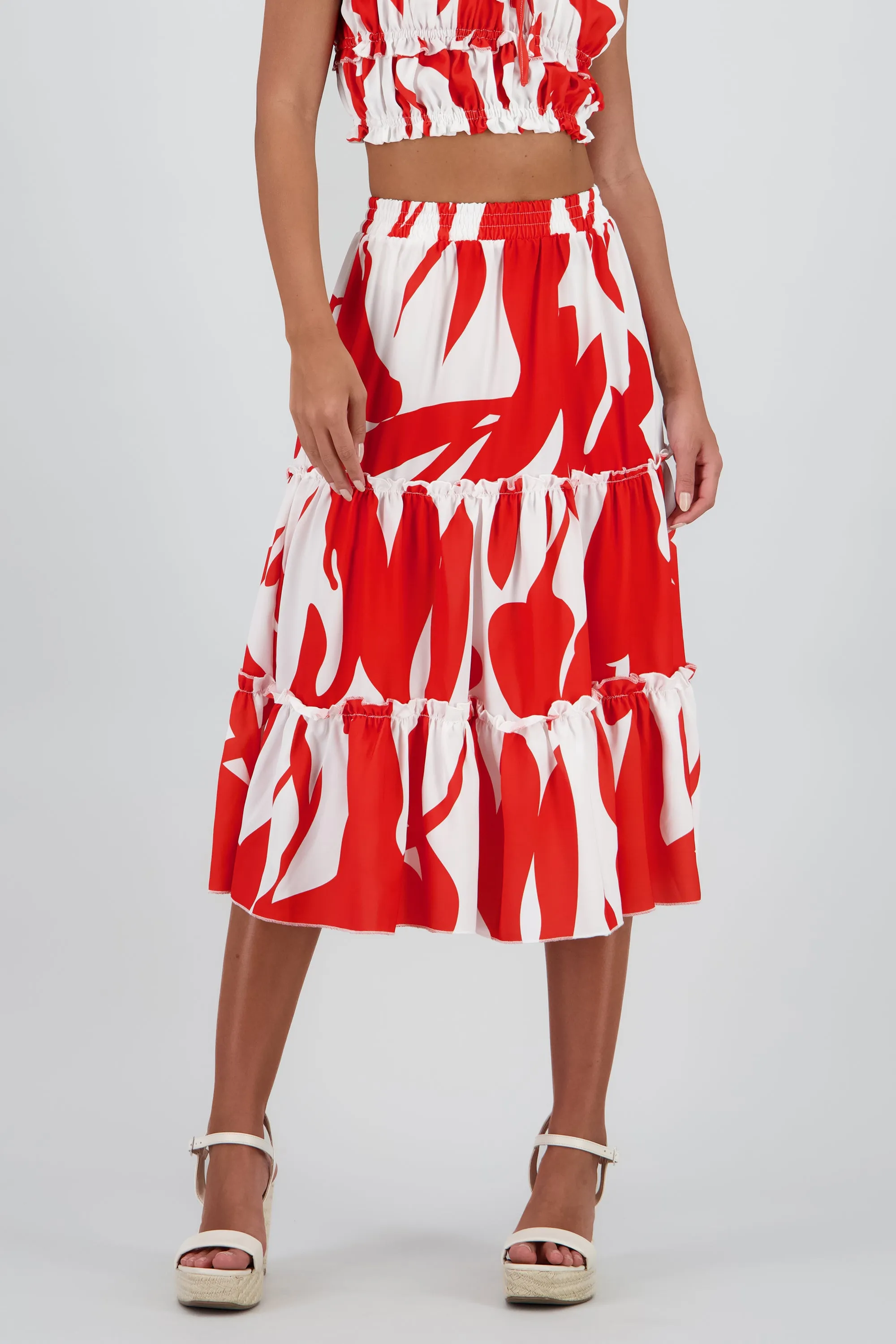 falda midi olanes pretina sold by Shasa product image thumbnail 2