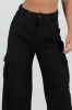 Pantalon liso recto detalle bolsas sold by Shasa